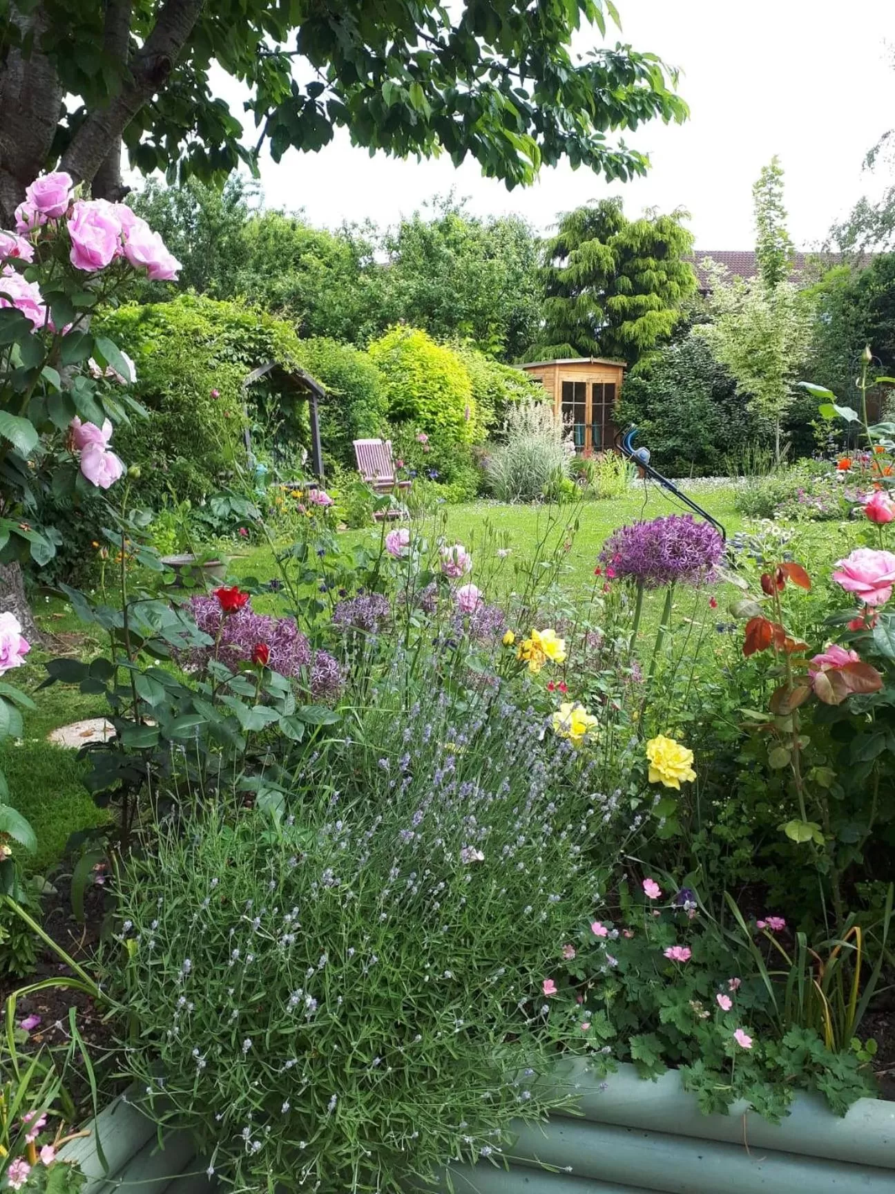 Garden view in Santi Bhavana Bed & Breakfast