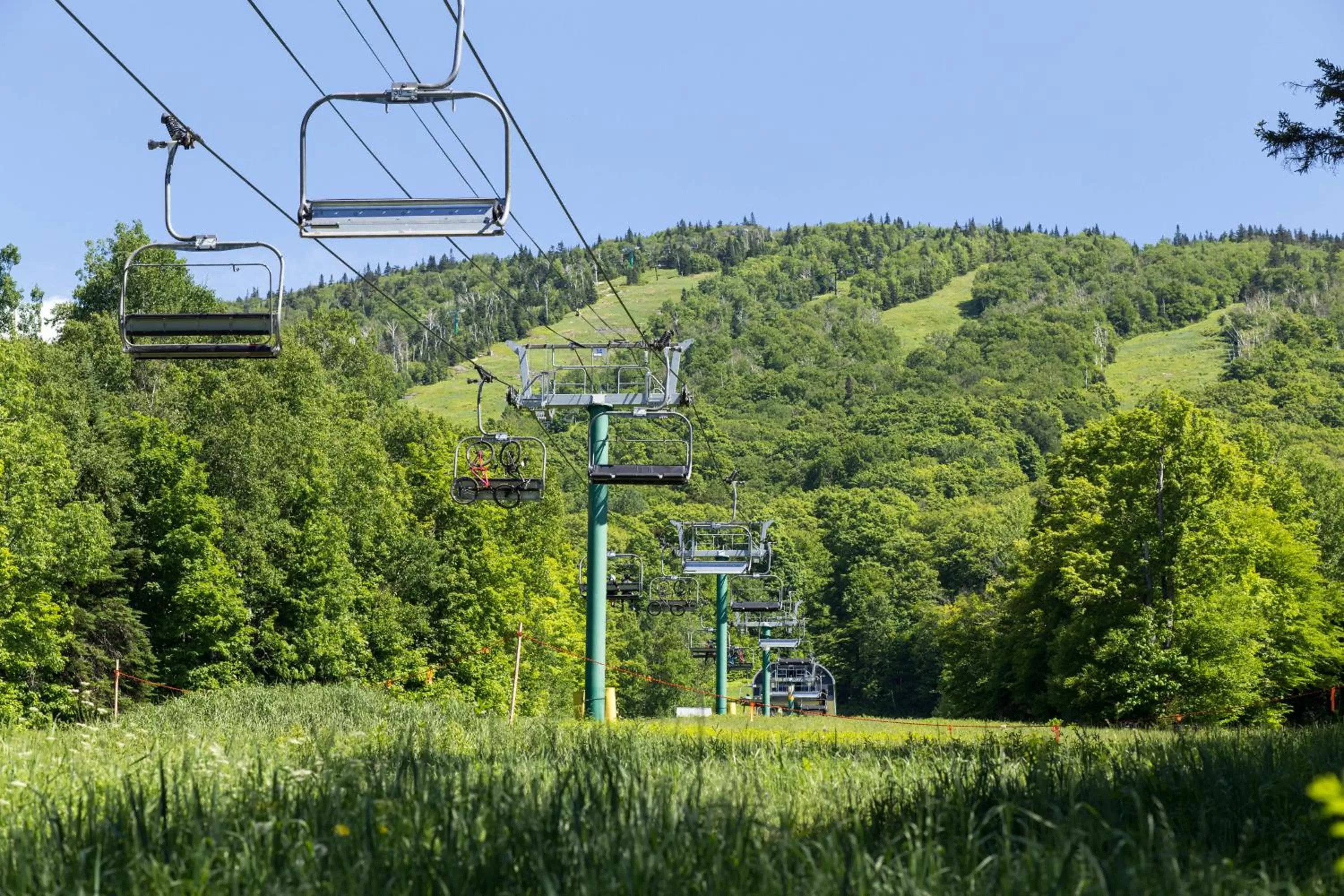 Cycling in Burke Mountain Hotel