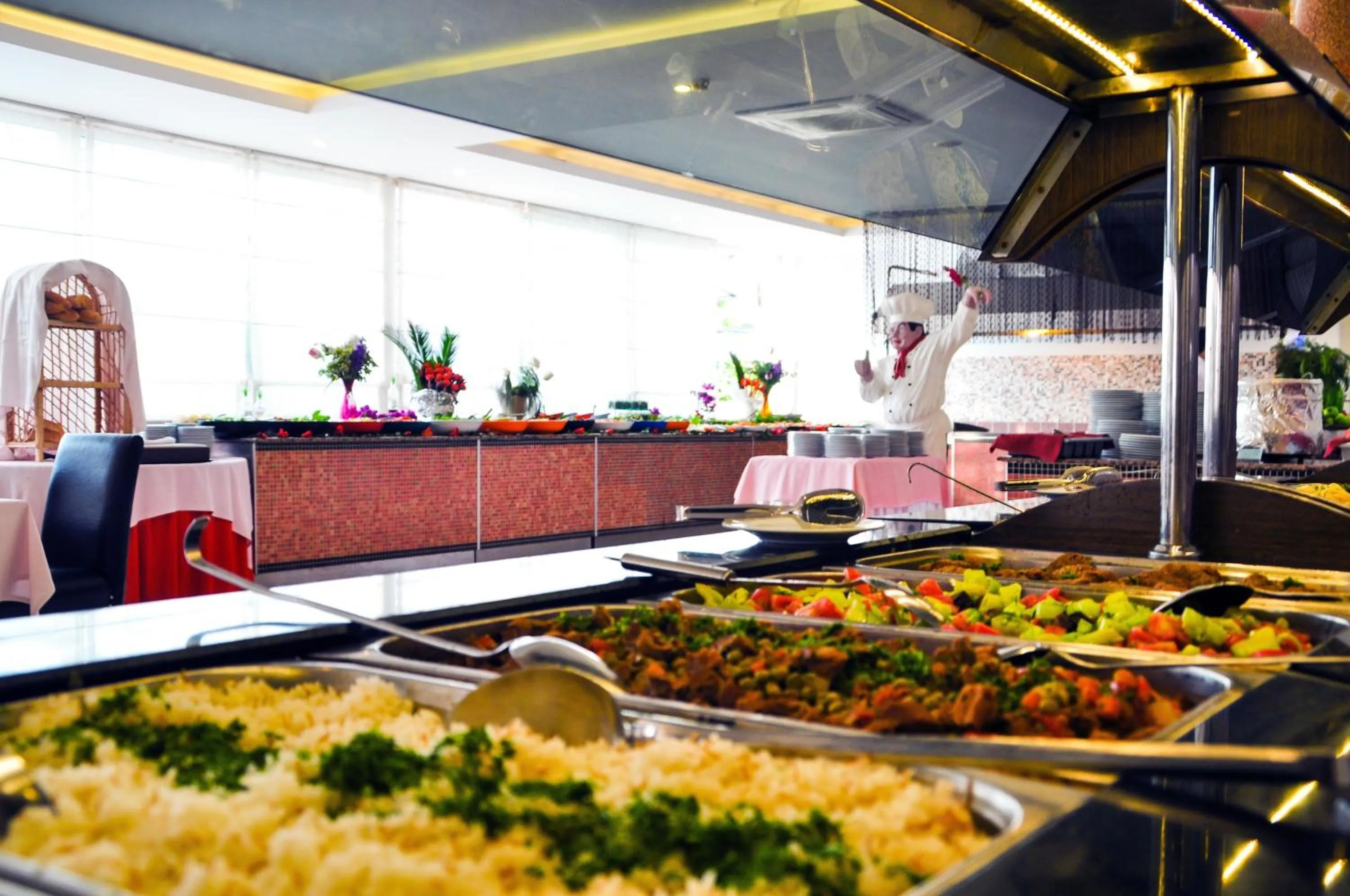 Food close-up in Belkon Hotel