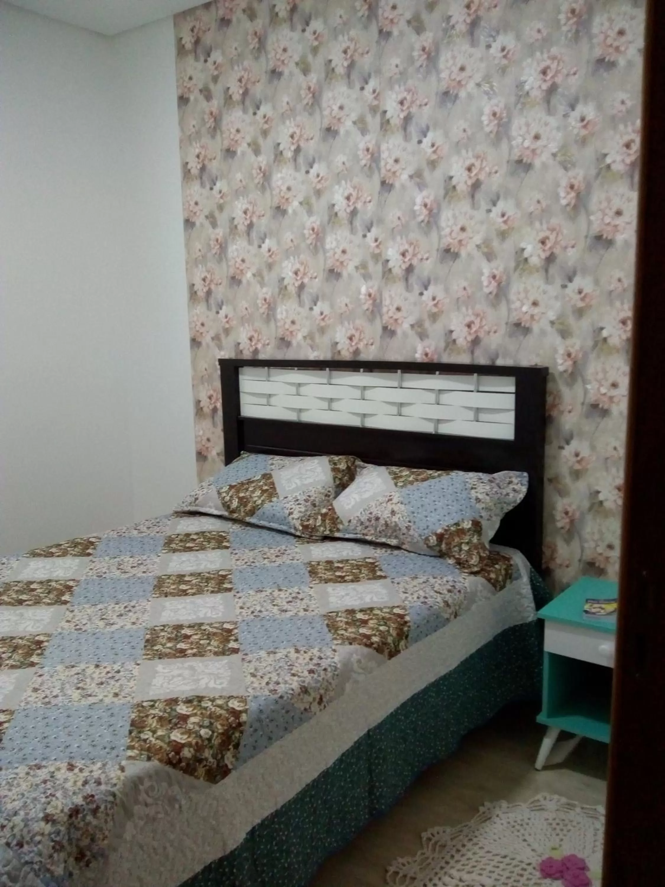 Bed in Pousada Bom Sono