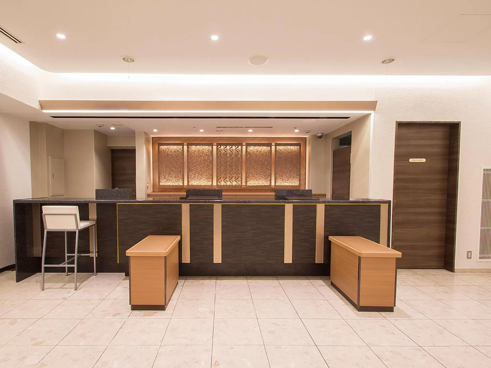 Lobby or reception in Hearton Hotel Shinsaibashi