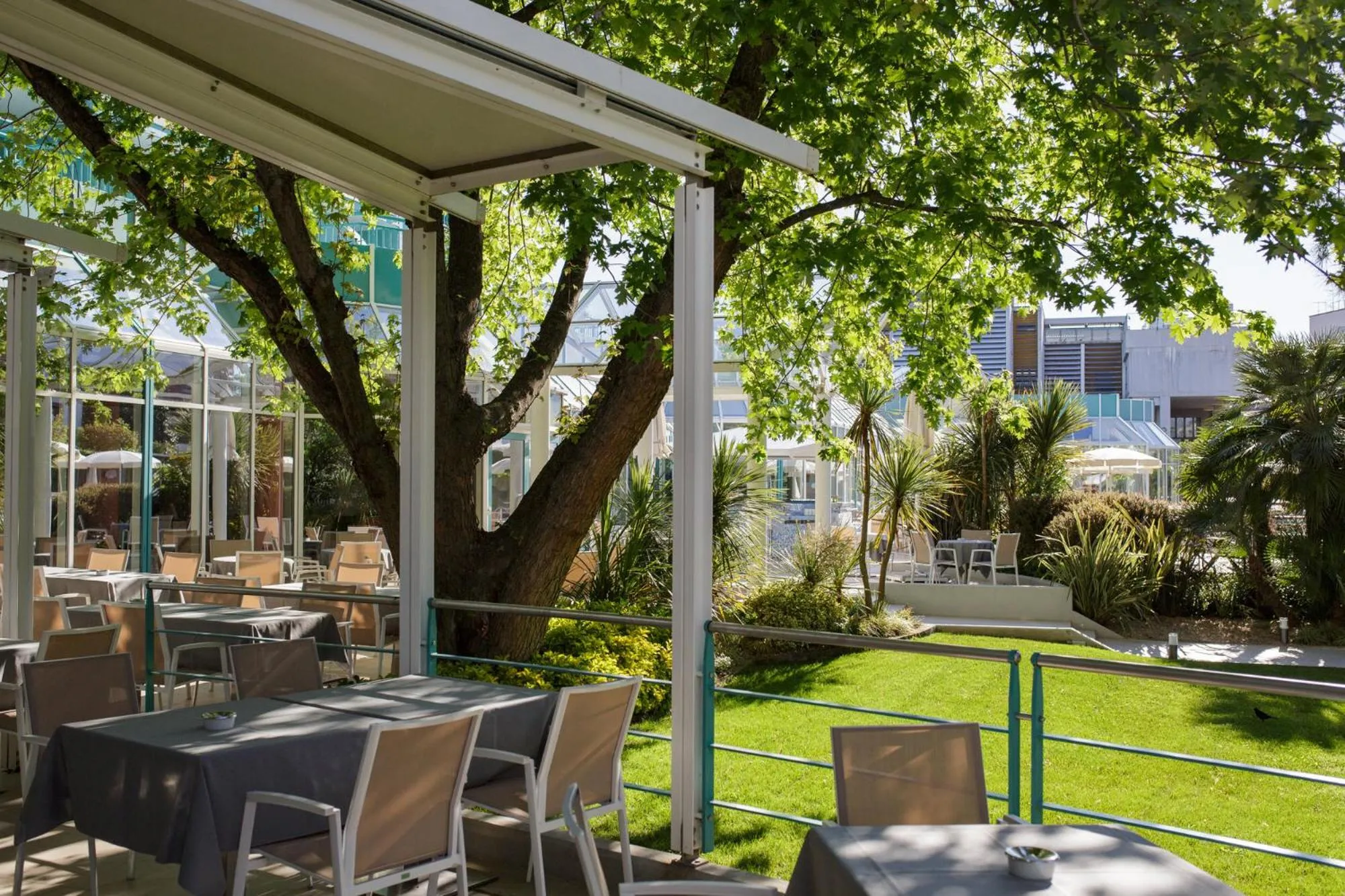 Garden in Hotel Savoy