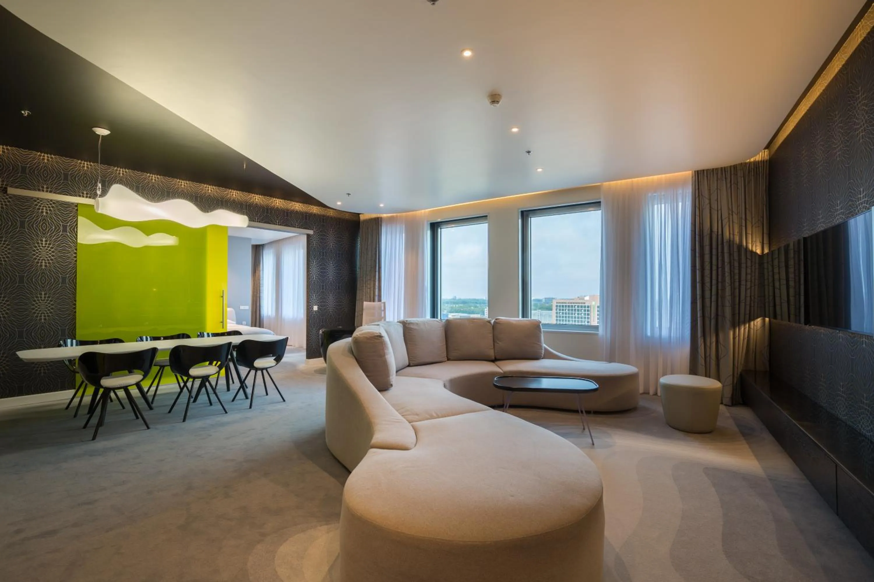 Living room in Park Inn by Radisson Amsterdam City West