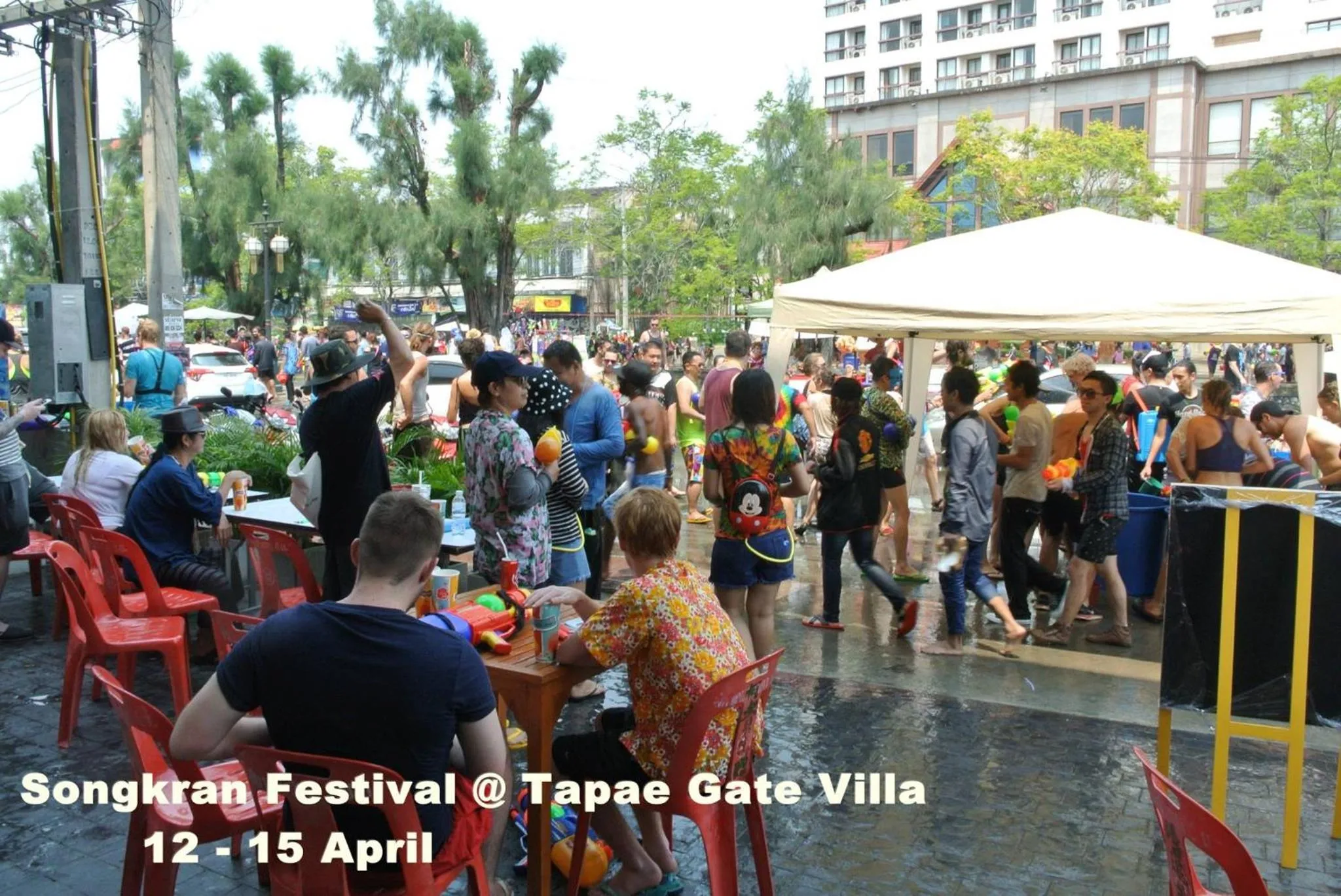 People in Tapae Gate Villa