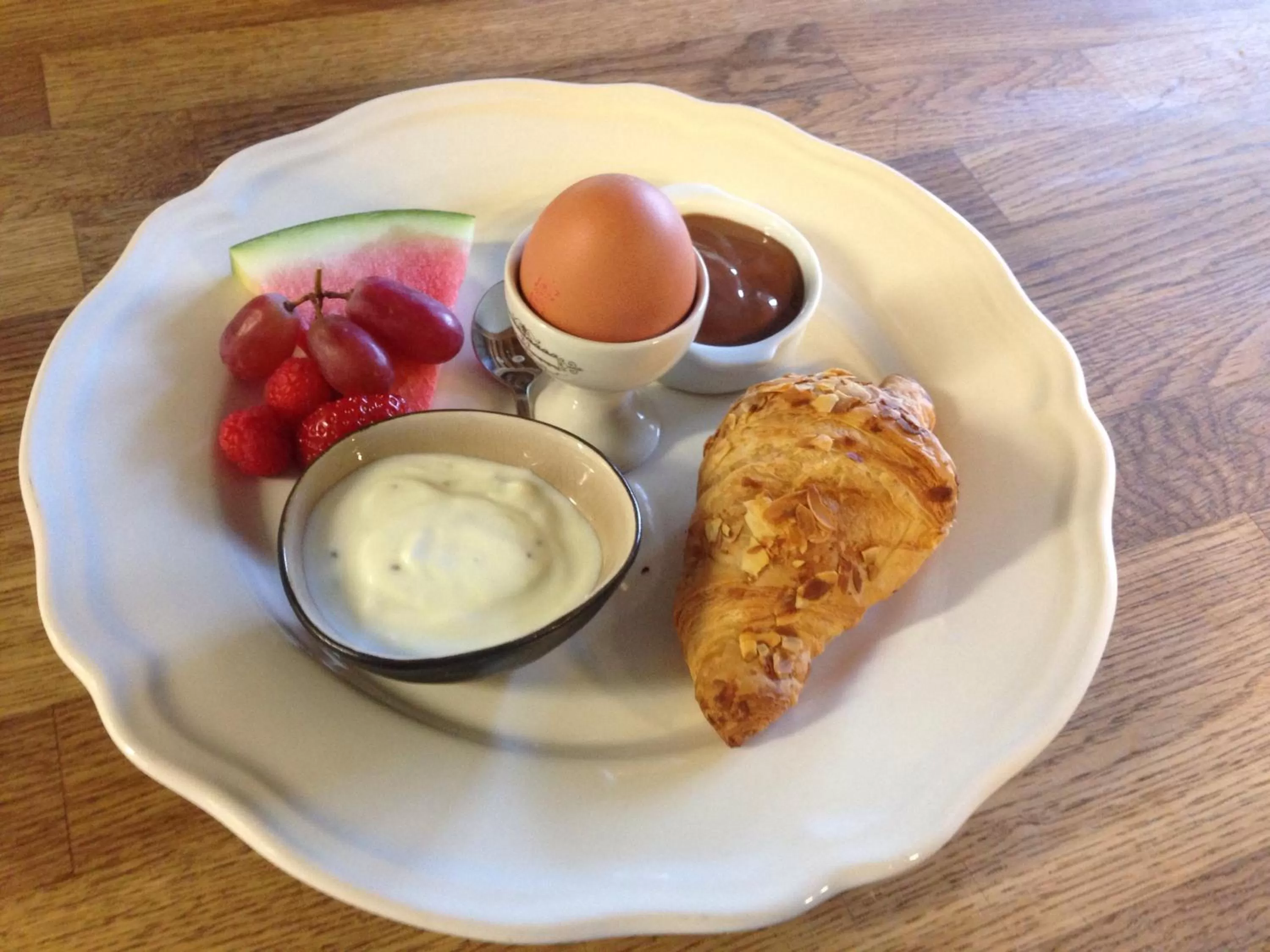 Continental breakfast in B&B Silentium