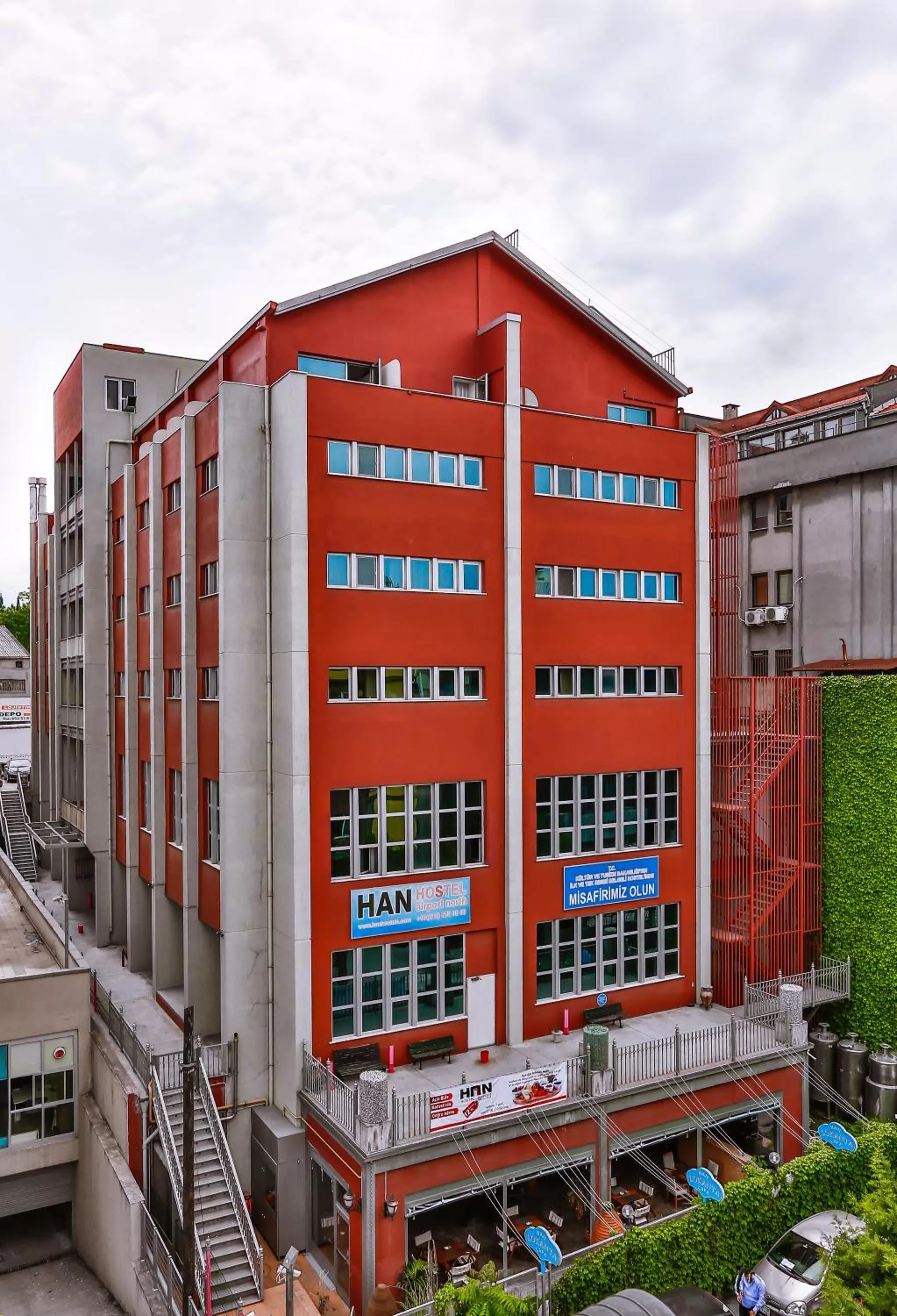 Facade/entrance in Han Hotel
