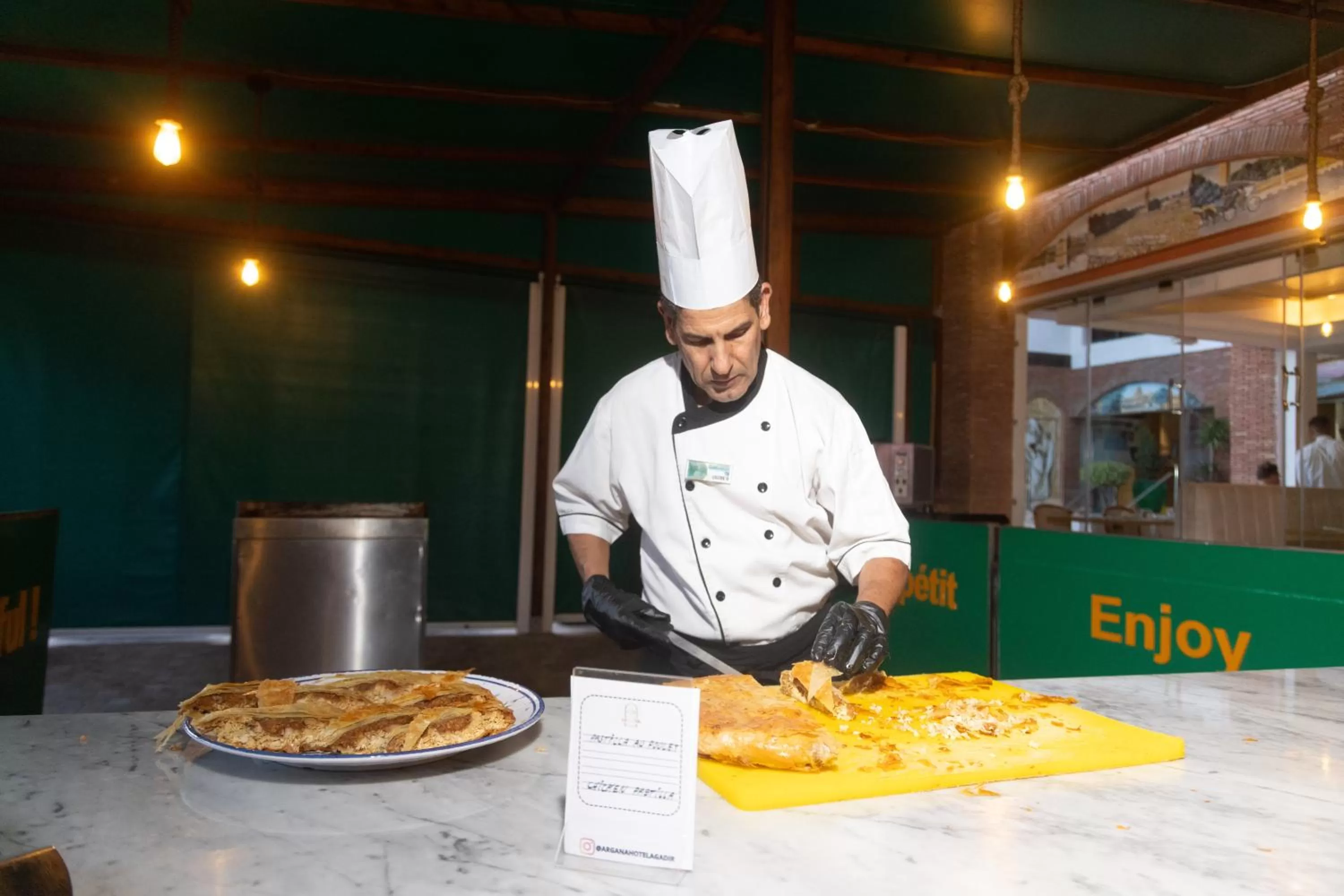 Restaurant/places to eat in Hotel Argana Agadir