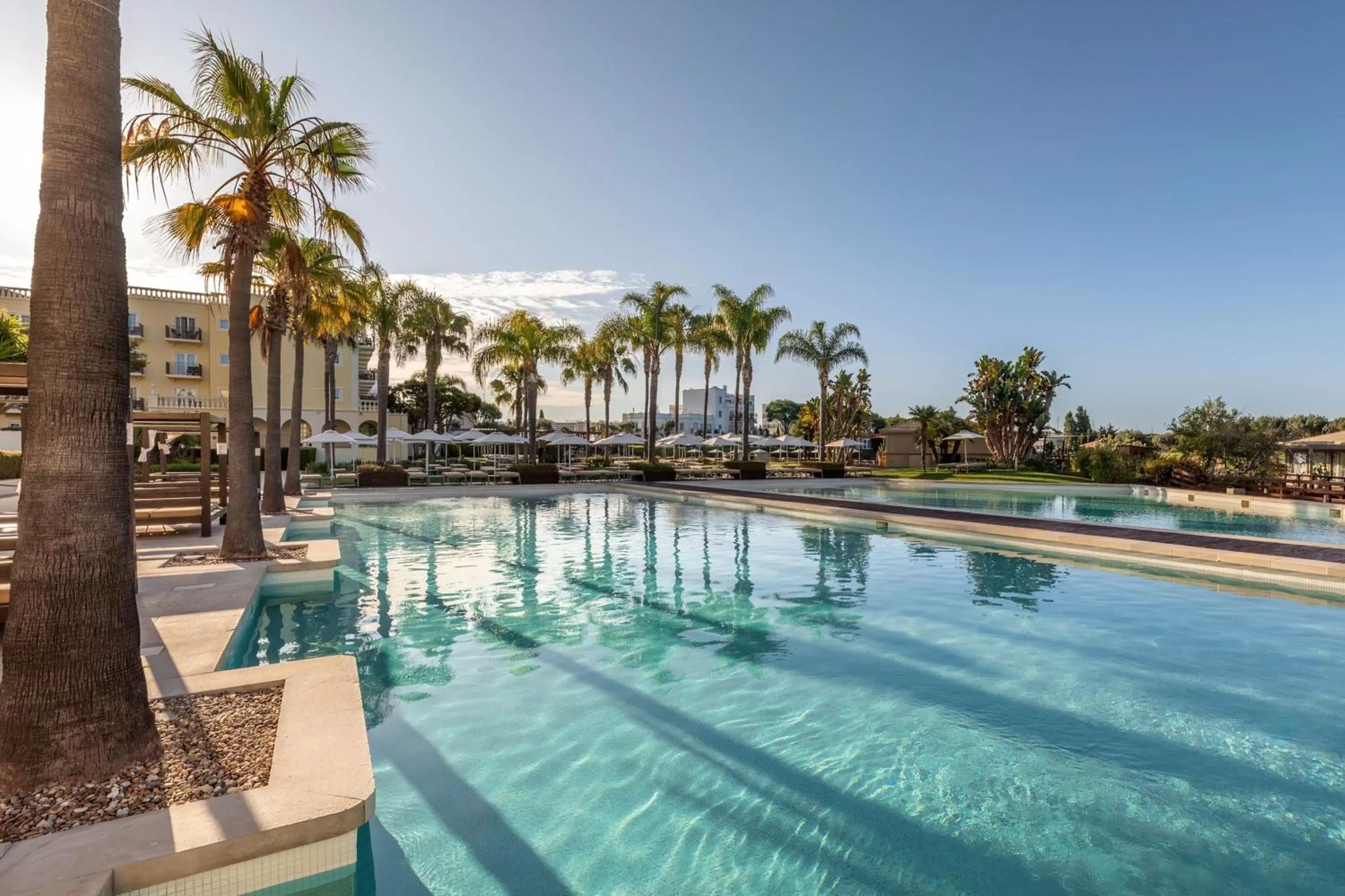 Swimming pool in Domes Lake Algarve, Autograph Collection