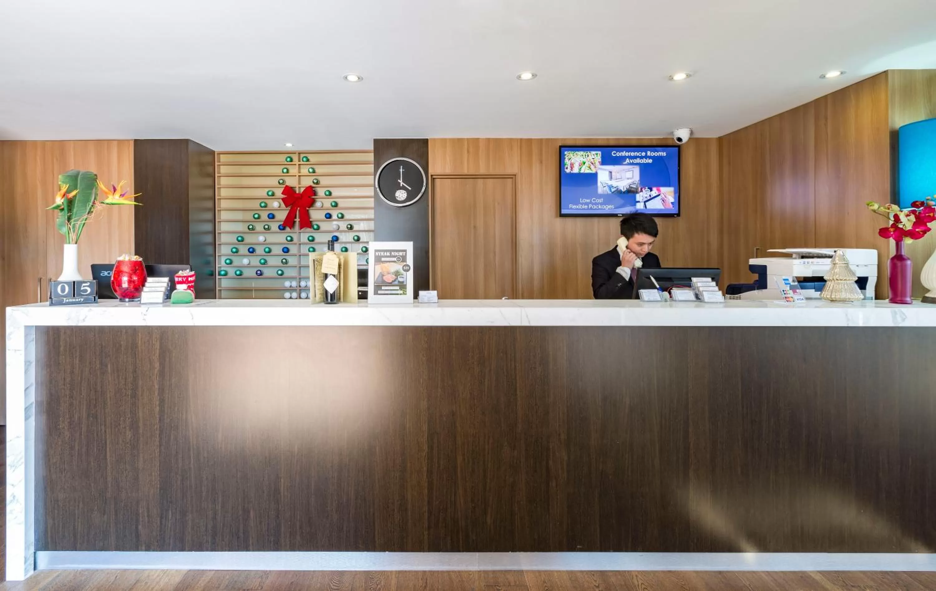 Staff in The Waverley International Hotel