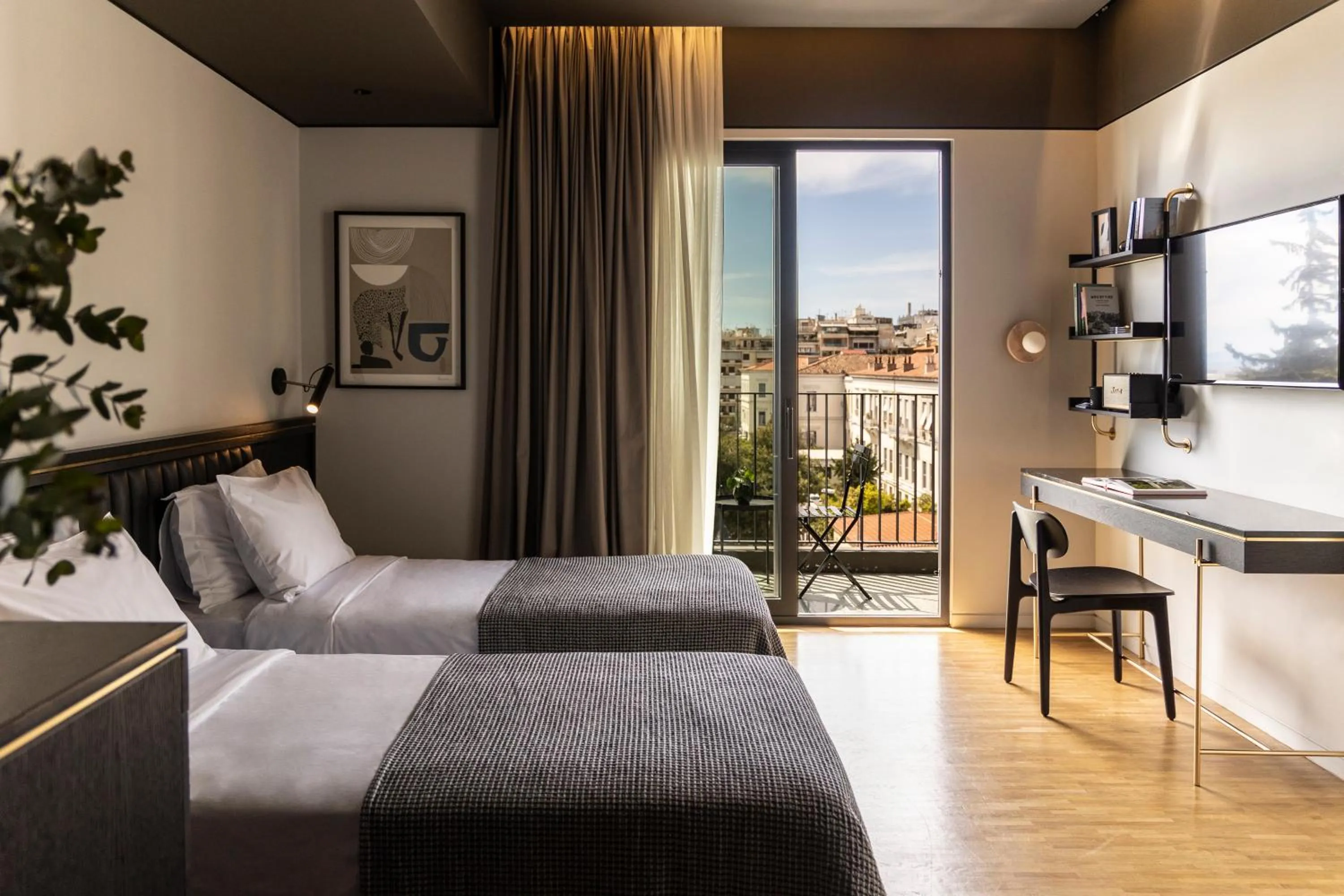 Bed in The Modernist Athens