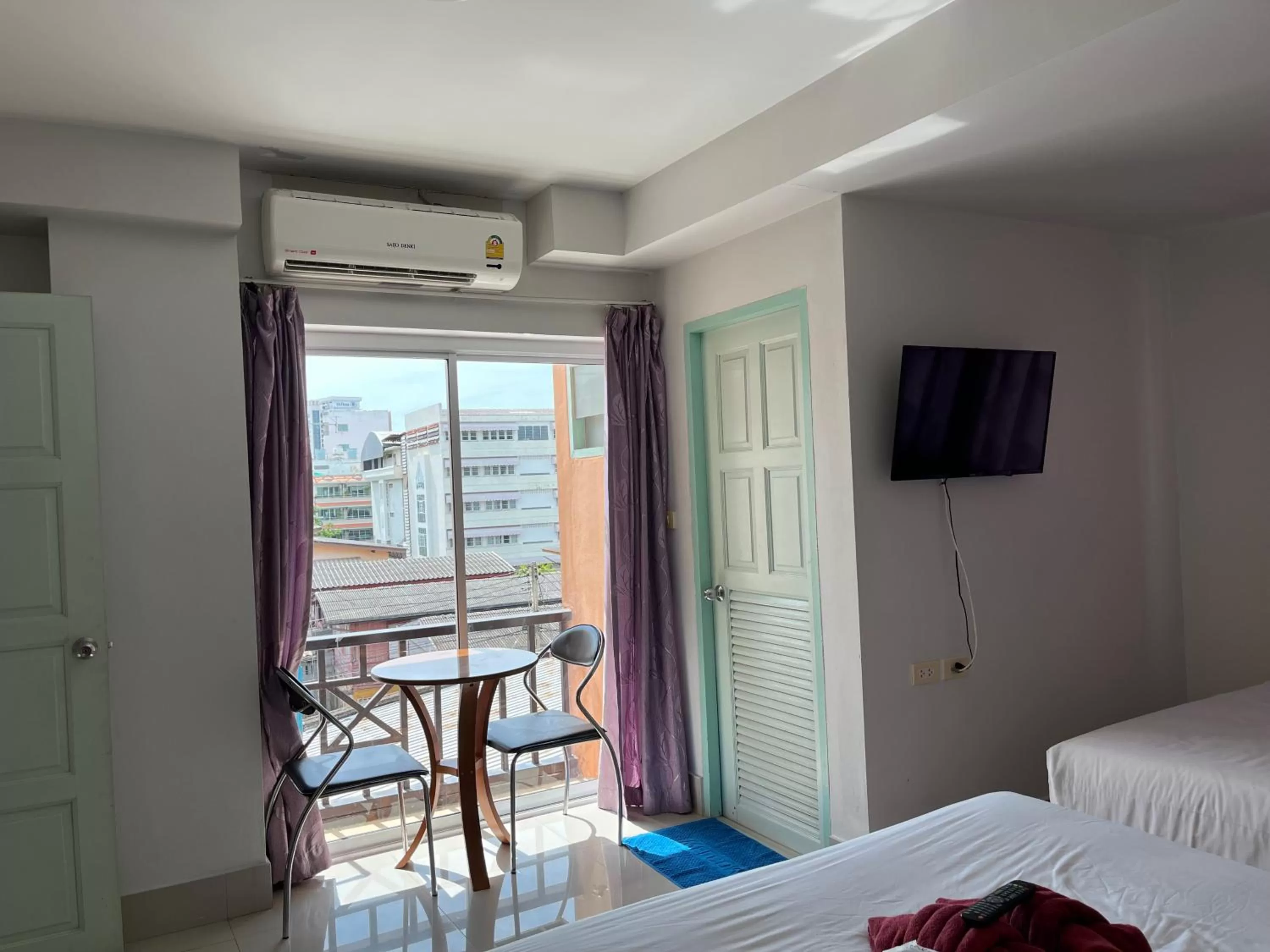 Bed in Baanpak Sam Anong