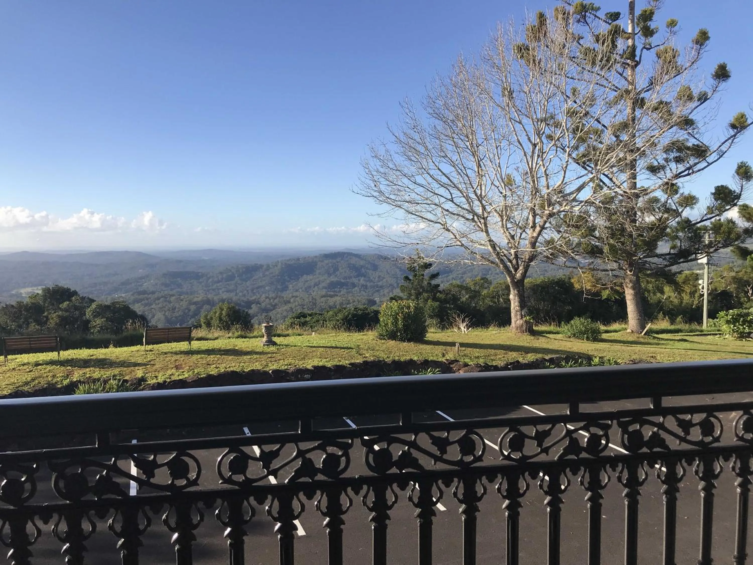 Garden view in Clouds Montville