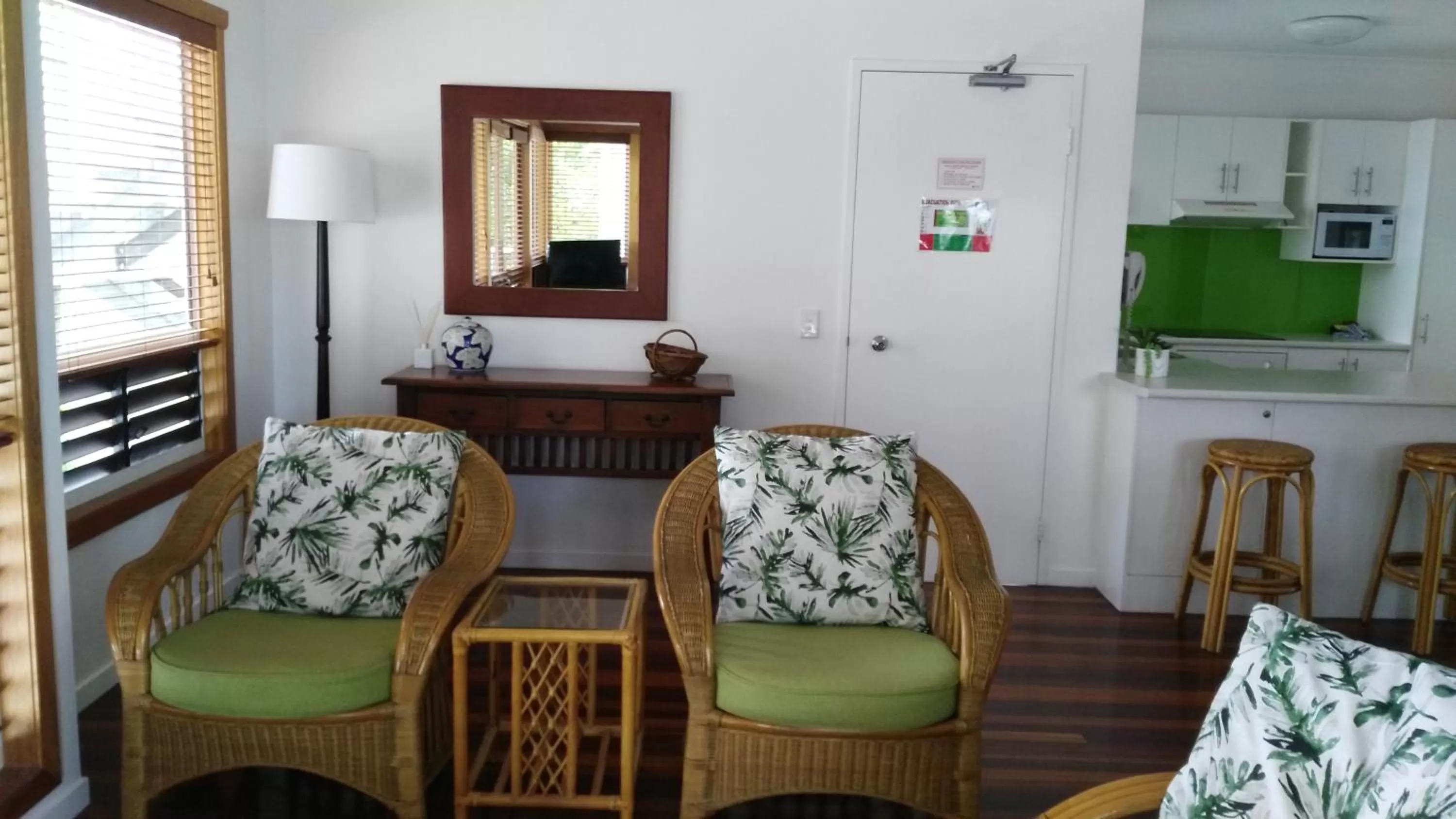 Living room in South Pacific Resort & Spa Noosa