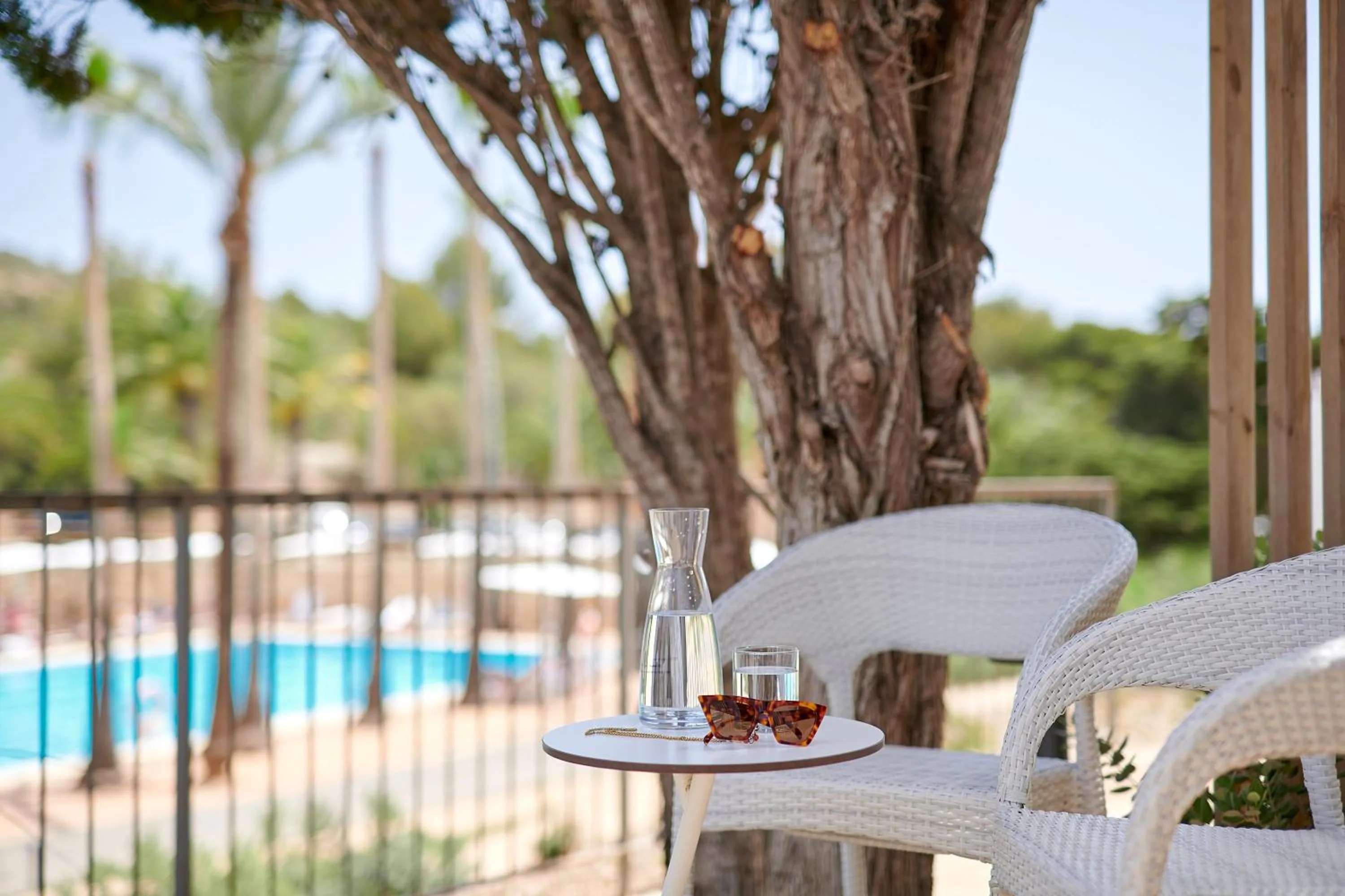 Balcony/Terrace in Iberostar Waves Cala Domingos All Inclusive