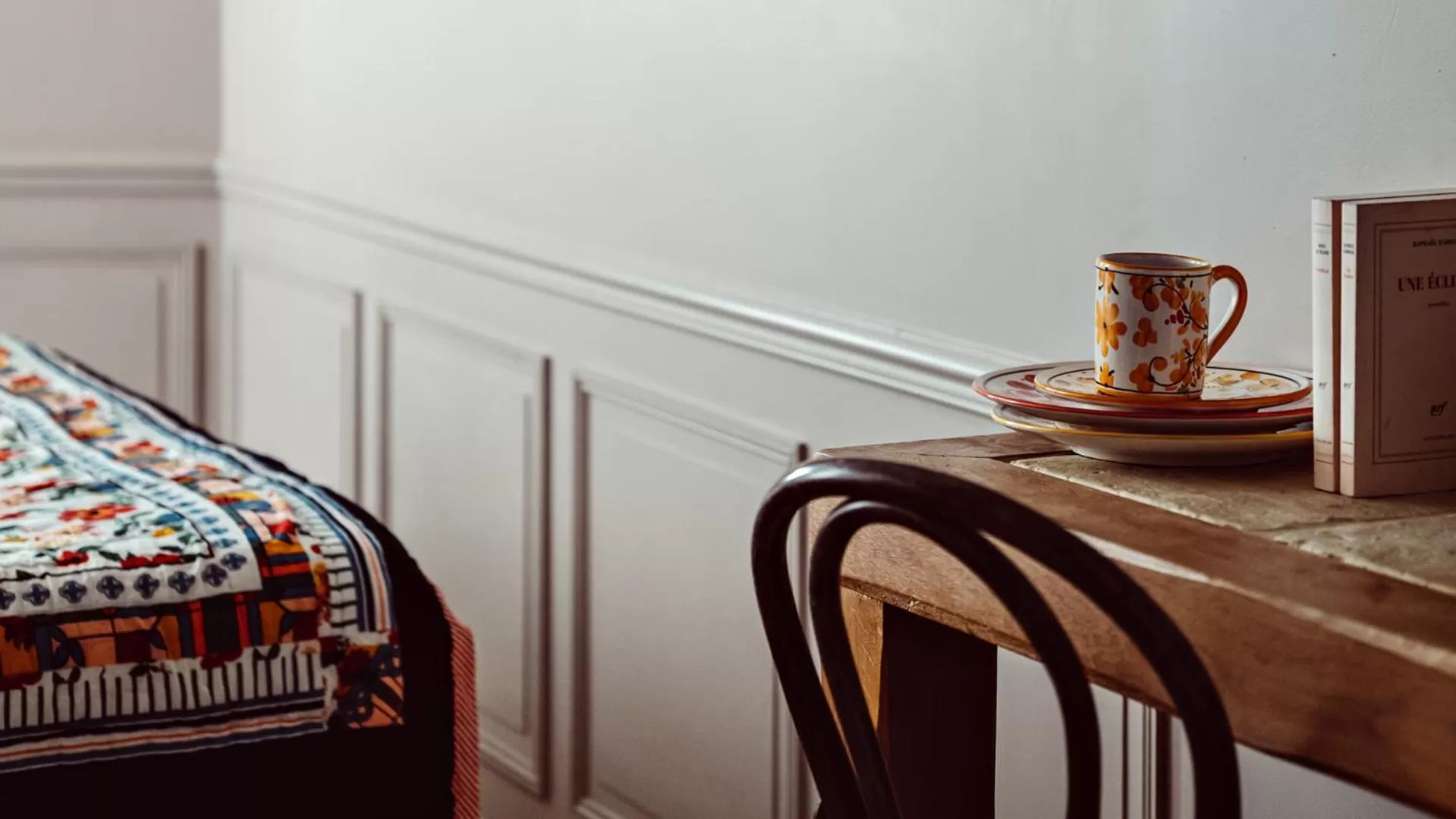 Coffee/tea facilities, Bed in Maison Saintonge