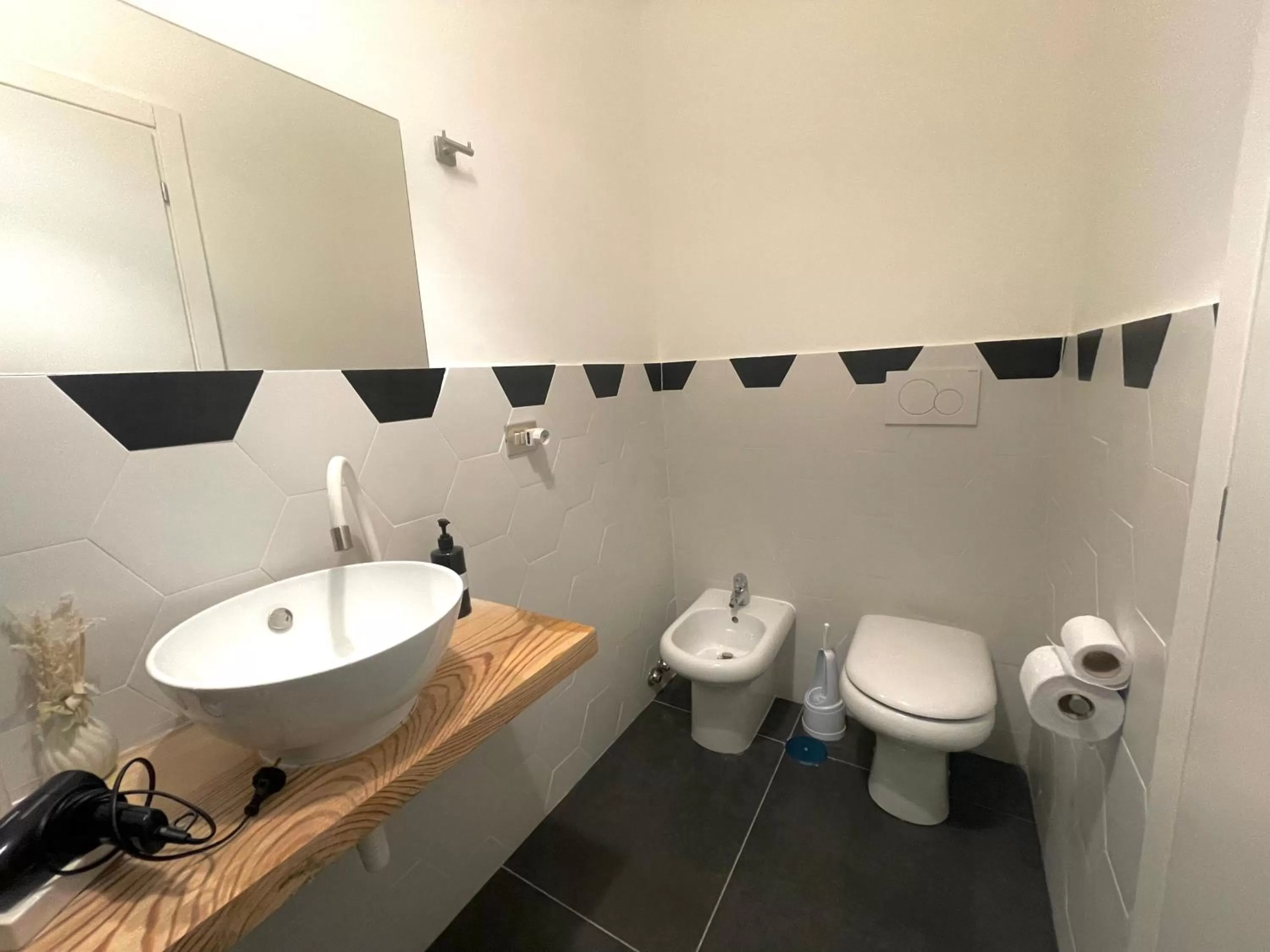 Toilet in B&B La Fenice