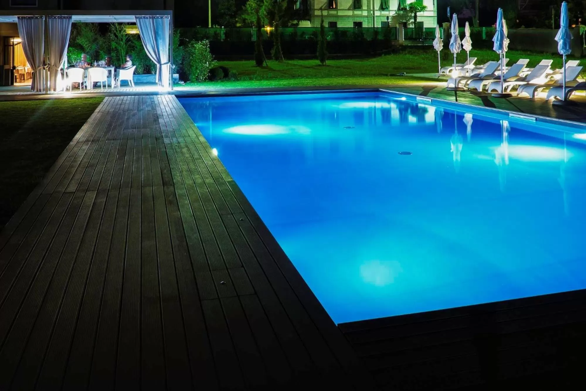 Swimming pool in Hotel Franz