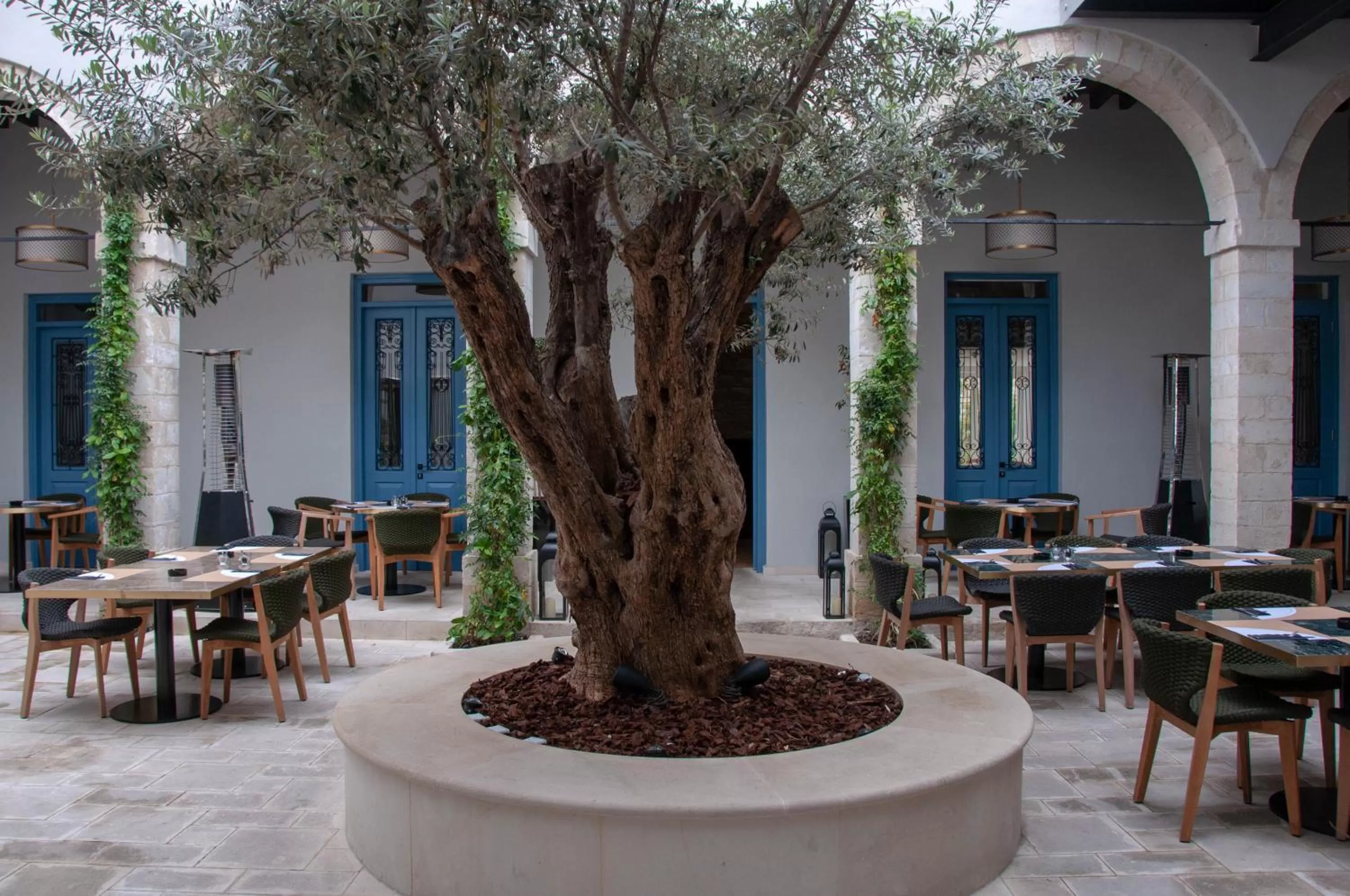 Patio in S Paul City Hotel