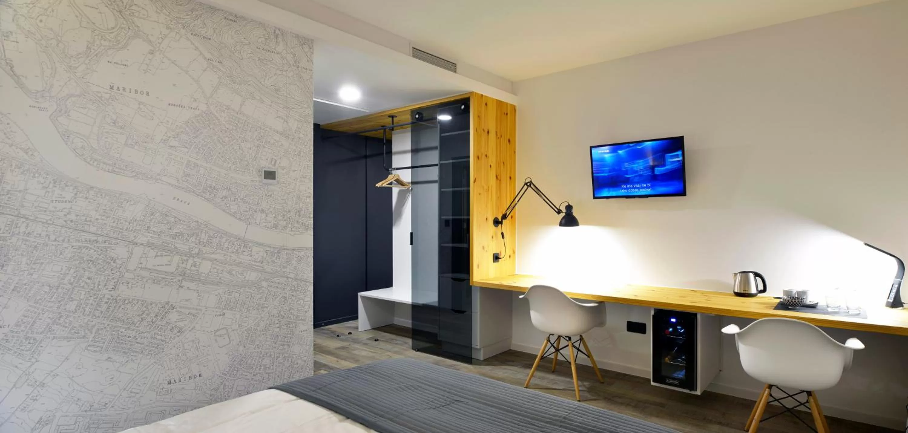 Photo of the whole room, Bed in Hotel CityMap Maribor