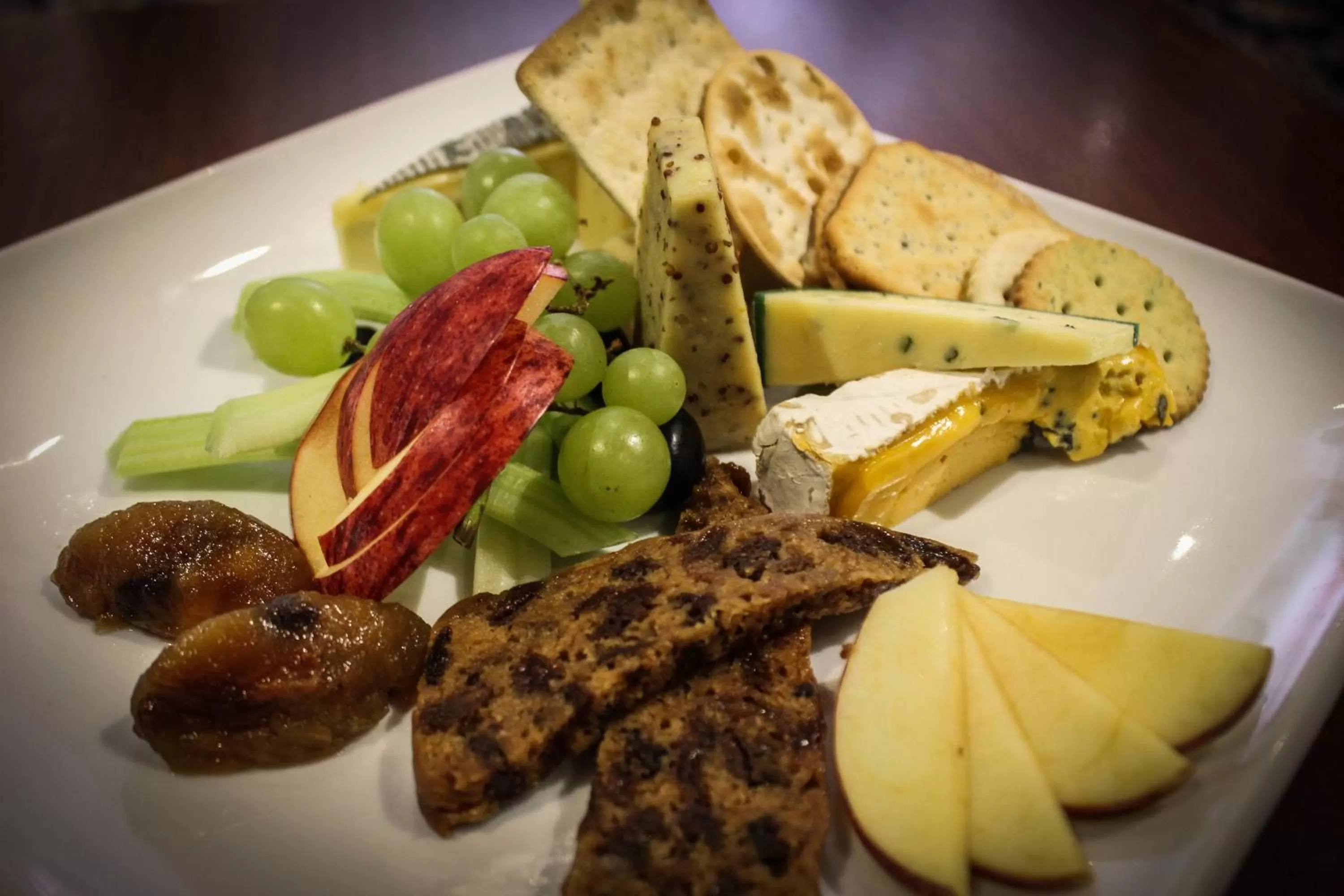 Food close-up in St. Davids Cross Hotel