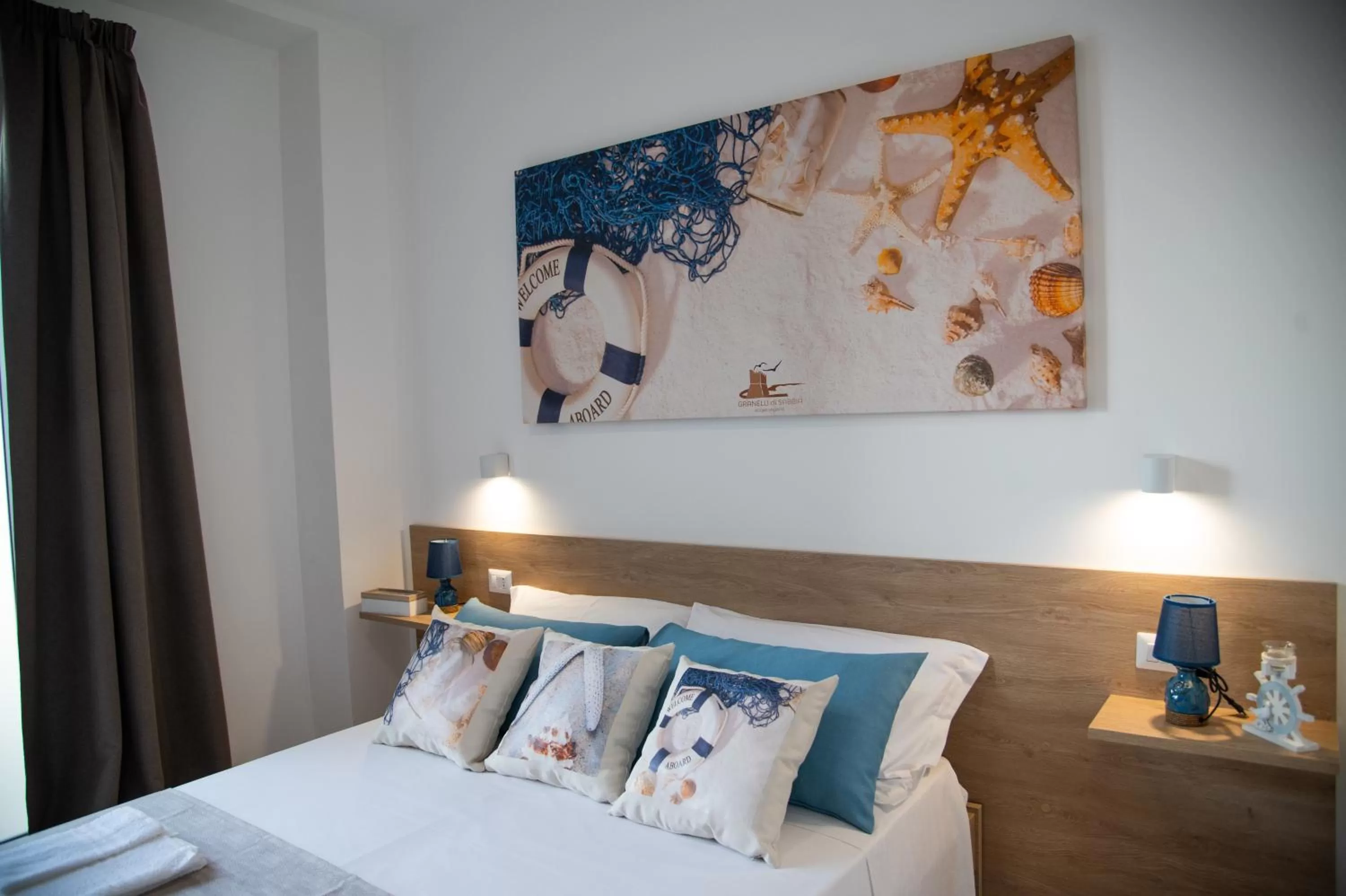 Bed in Granelli di sabbia