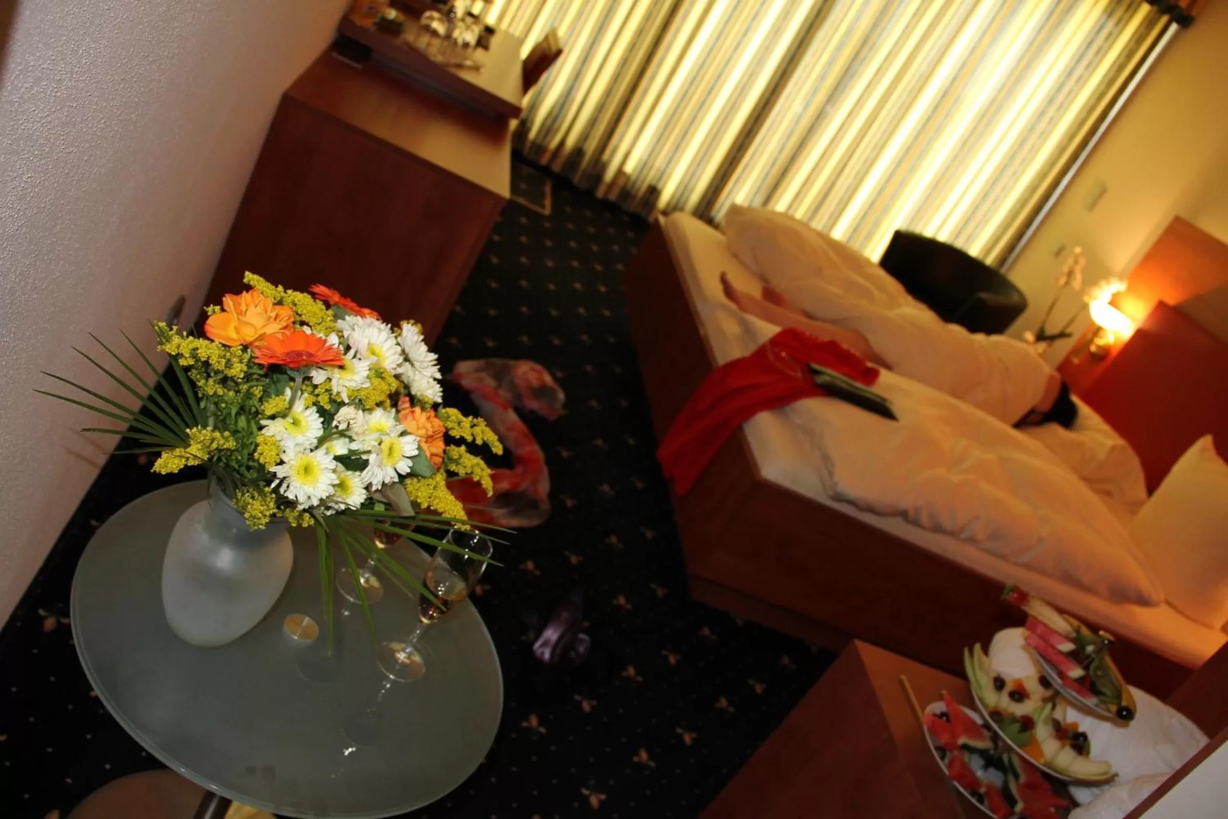 Bed in Wellnesshotel Schönblick