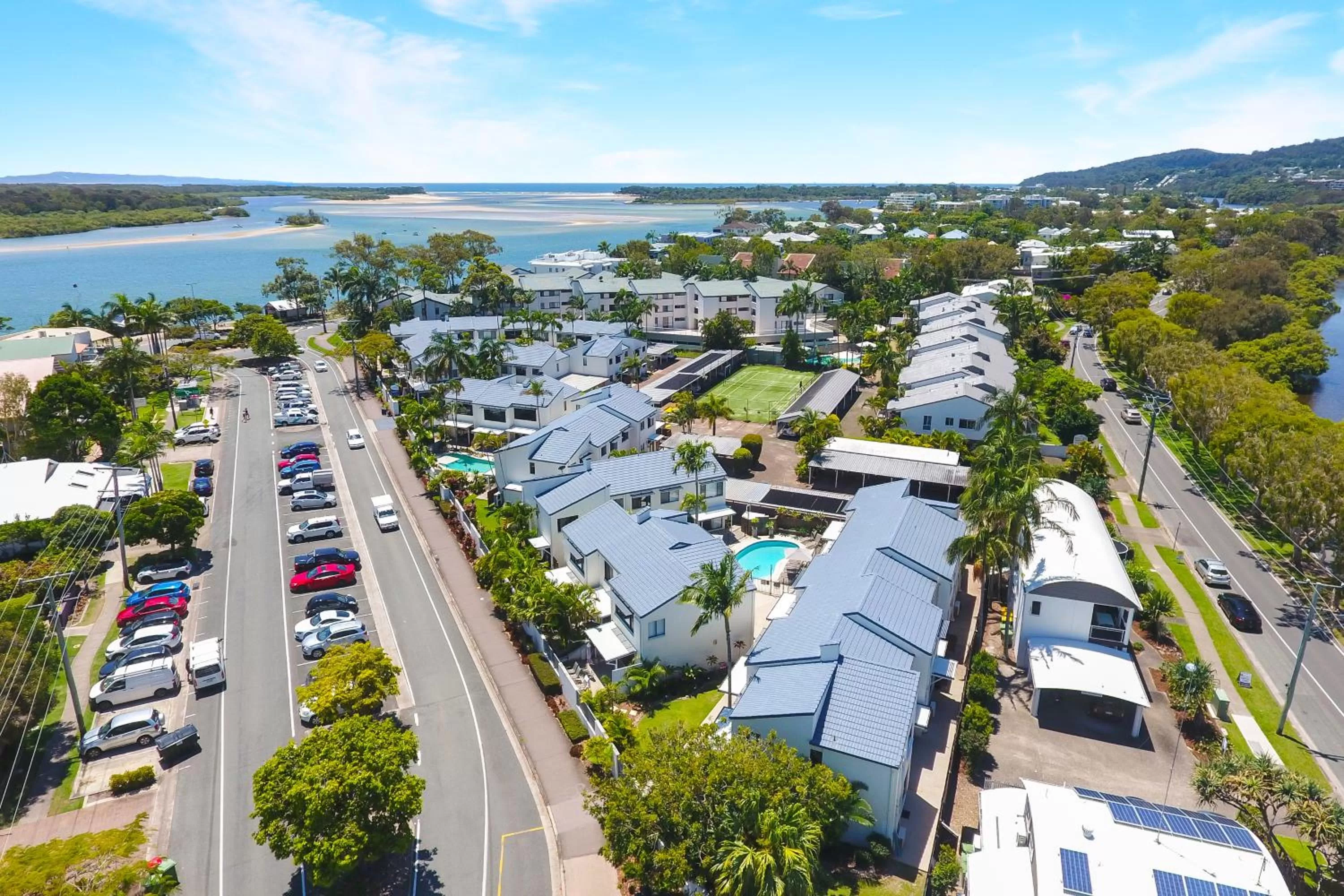 Bird's eye view in Noosa Place Resort
