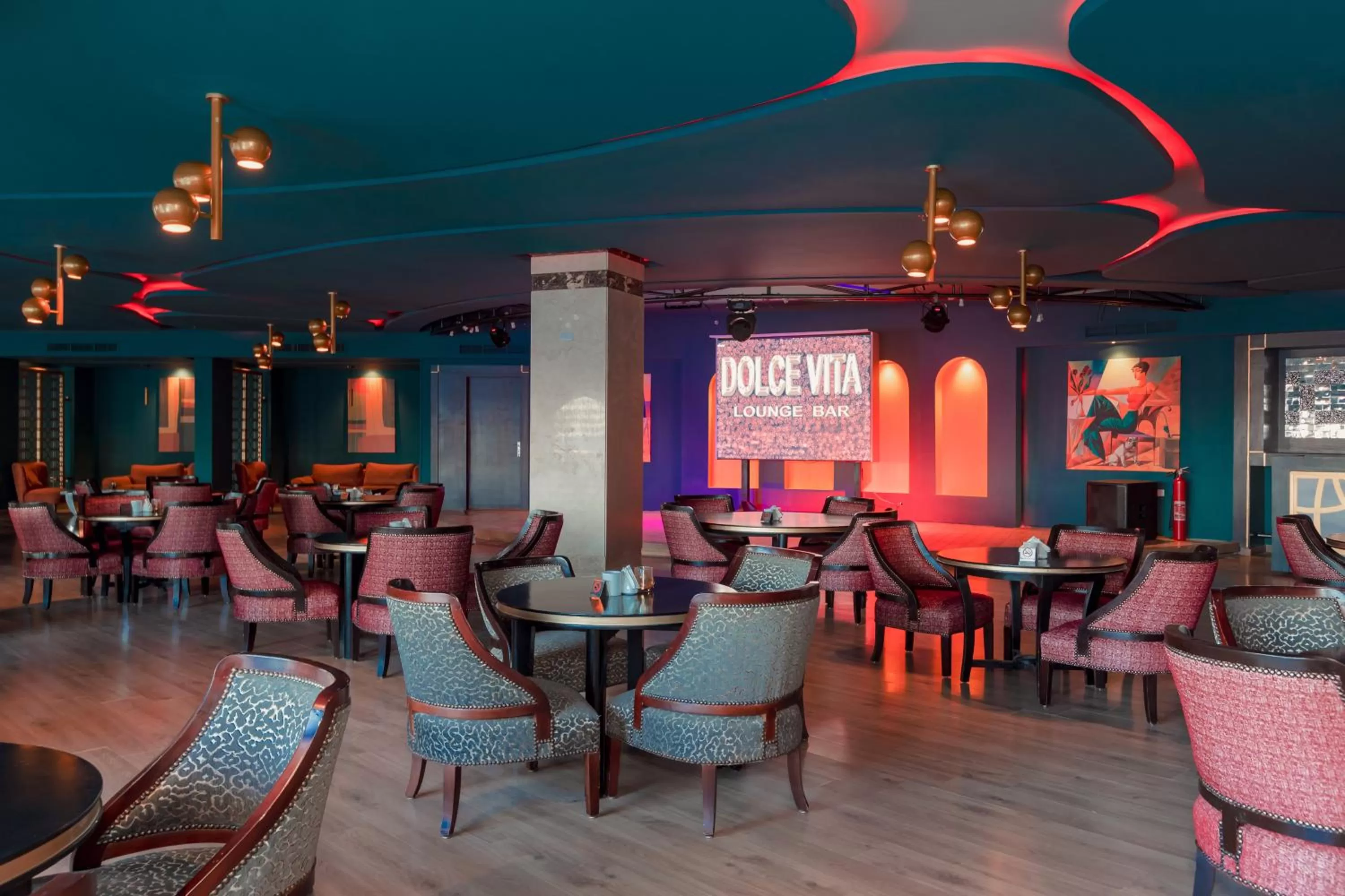 Lounge or bar in Beach Albatros Aqua Park - Hurghada