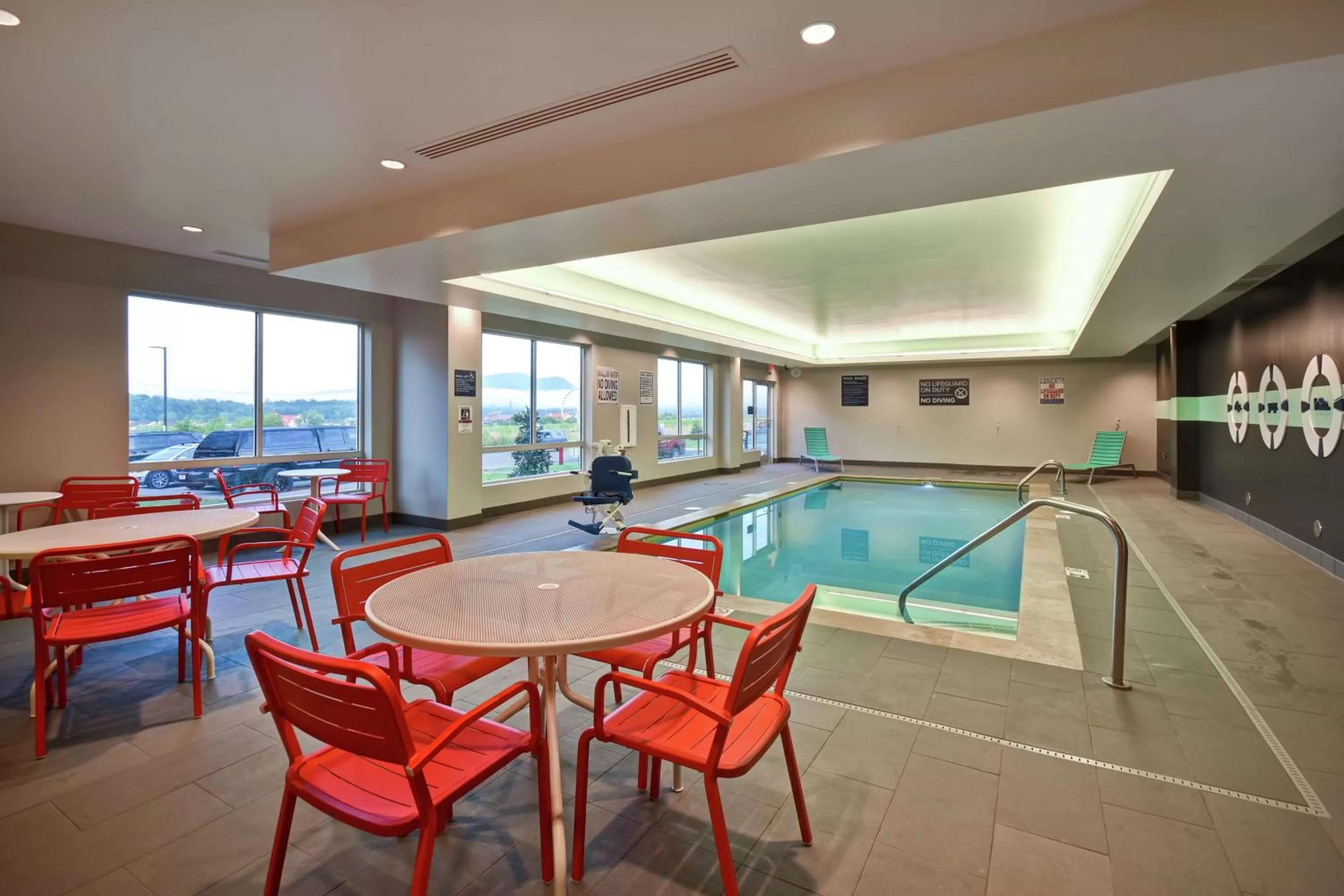 Pool view in Tru By Hilton Pigeon Forge