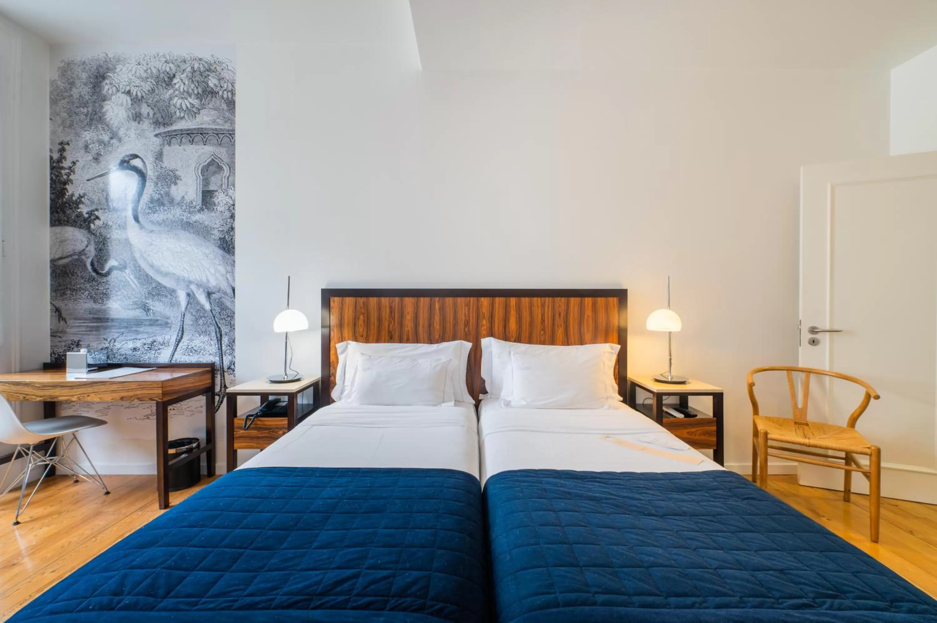 Bed in Lisboa Prata Boutique Hotel