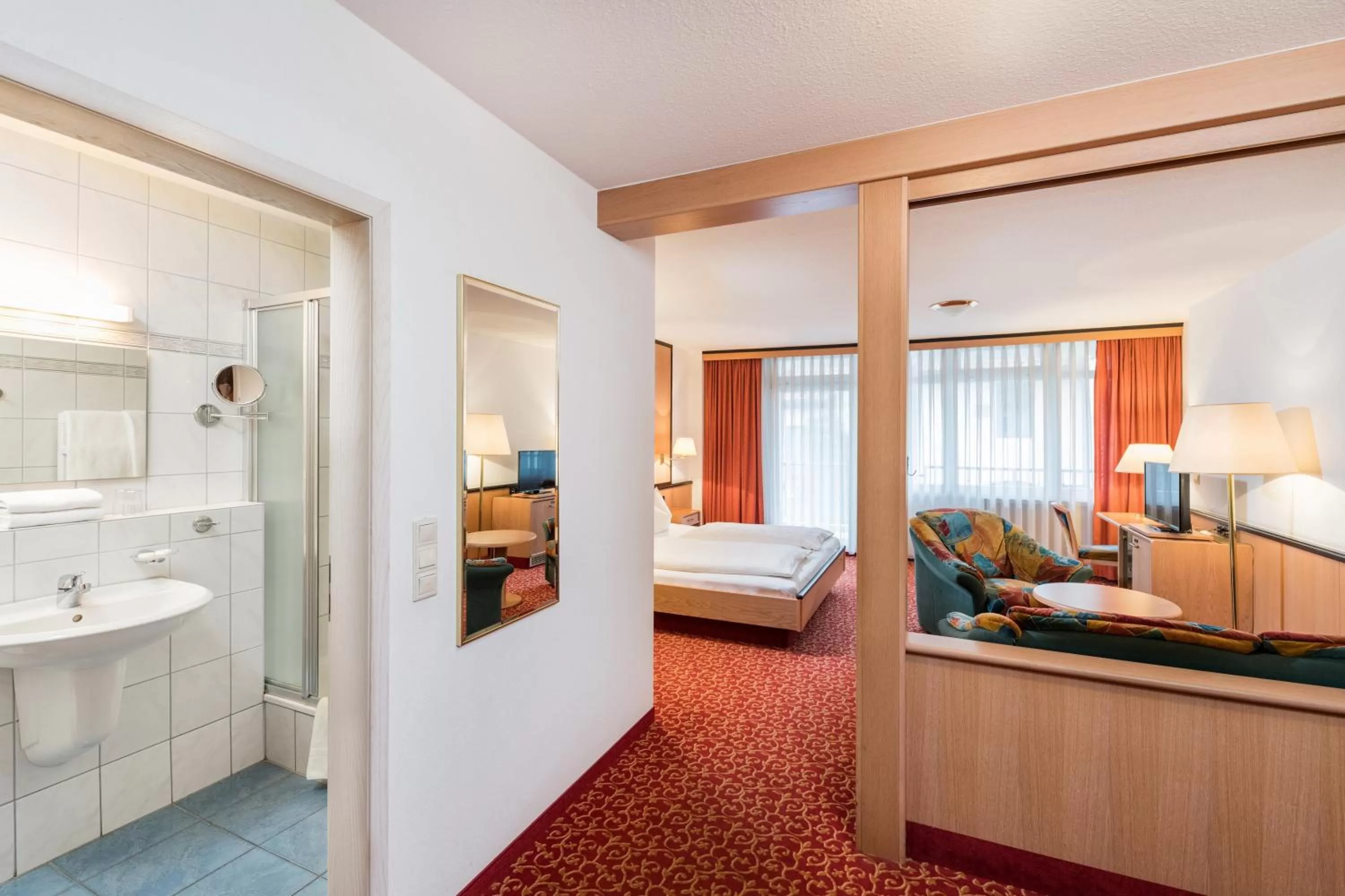 Bedroom in Hotel am Markt