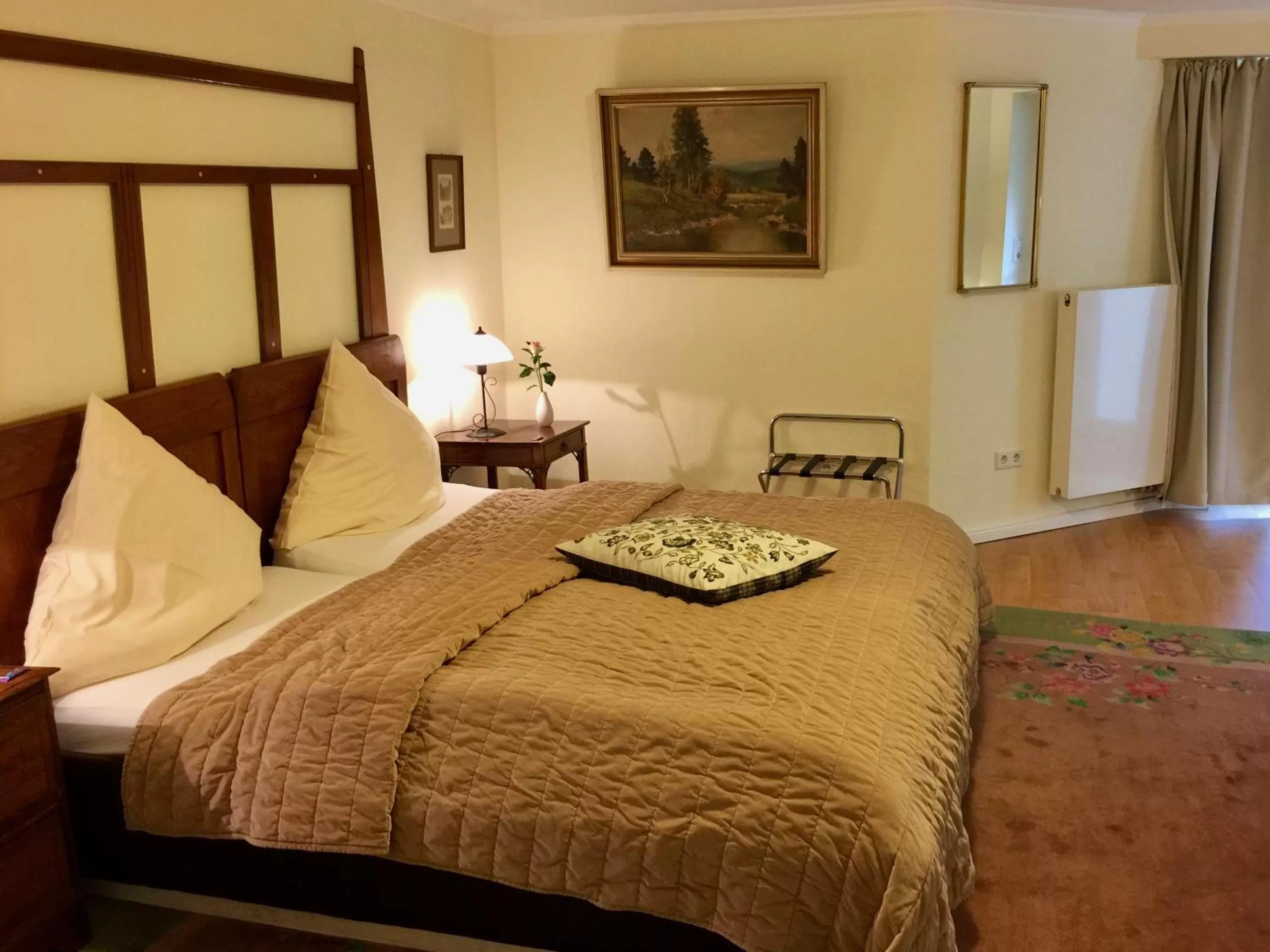 Bed in Hotel Villa Meererbusch