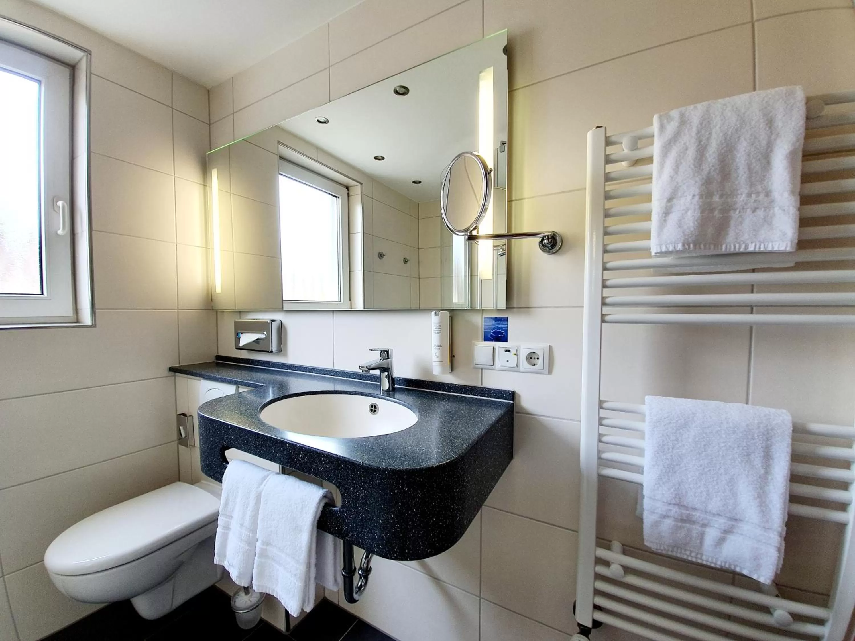 Bathroom in Hotel in den Herrnwiesen