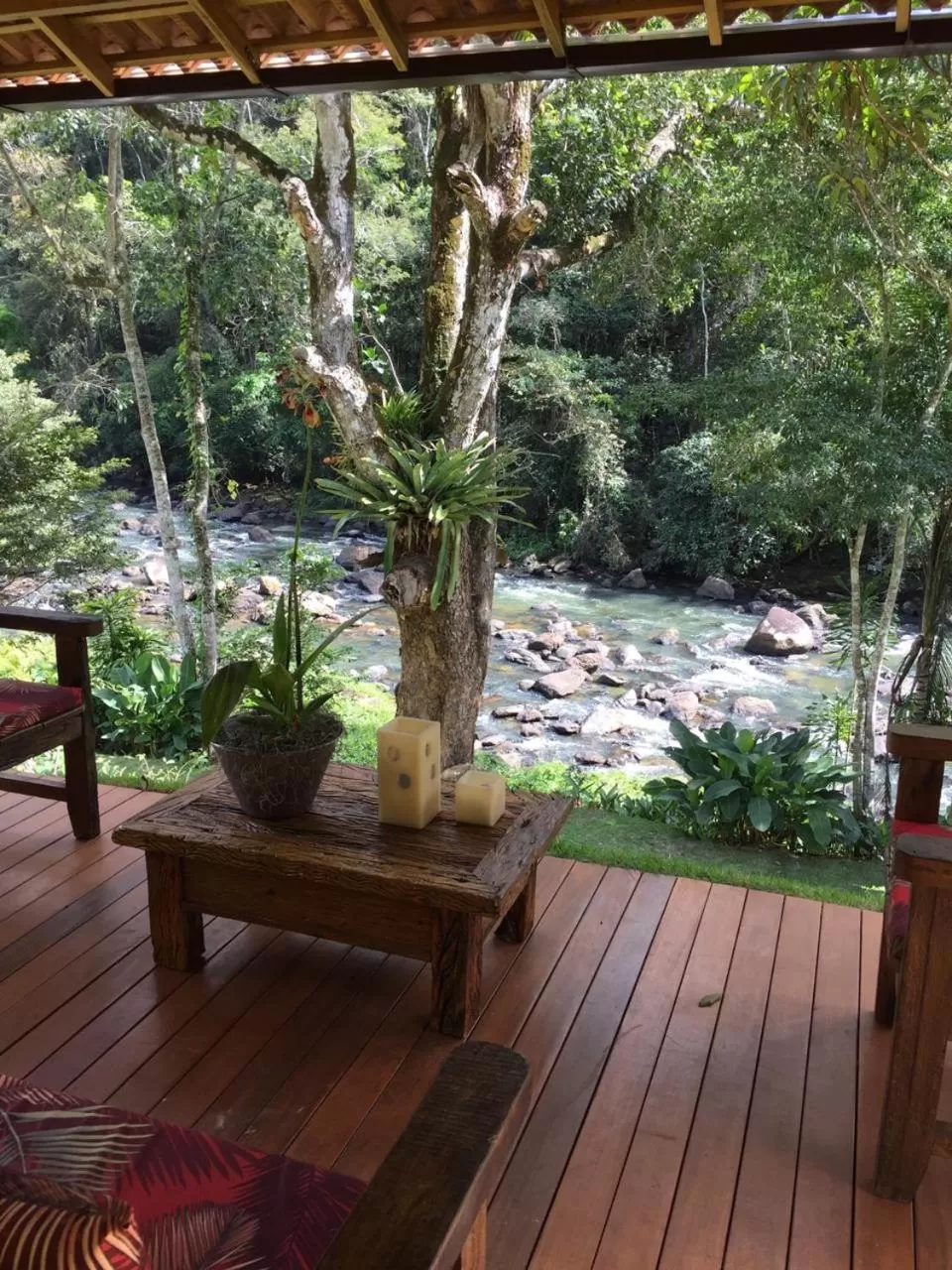 Patio in Pousada Vila do Loro