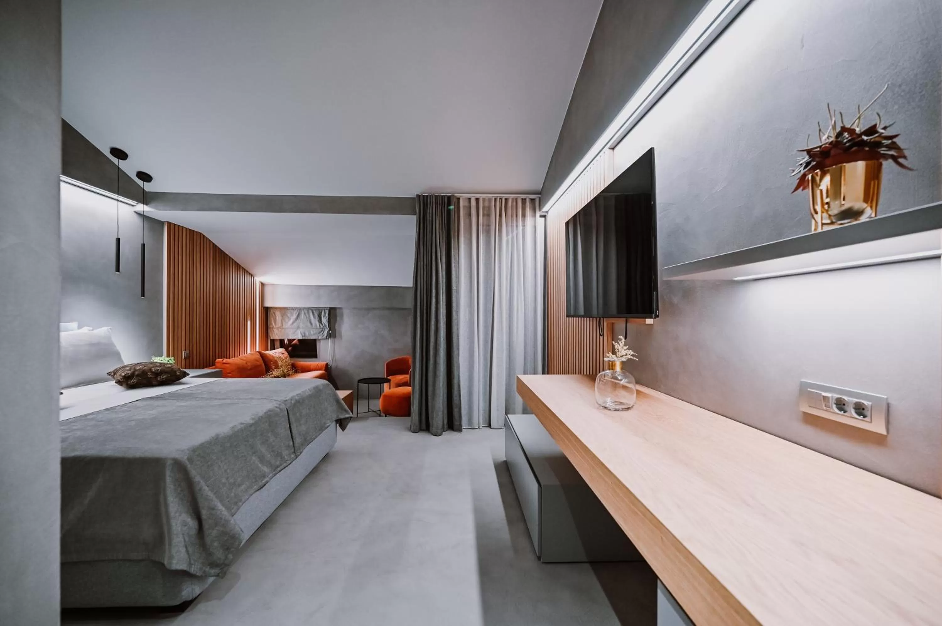 Photo of the whole room, Bed in Hotel Stomorin-Marina Hramina