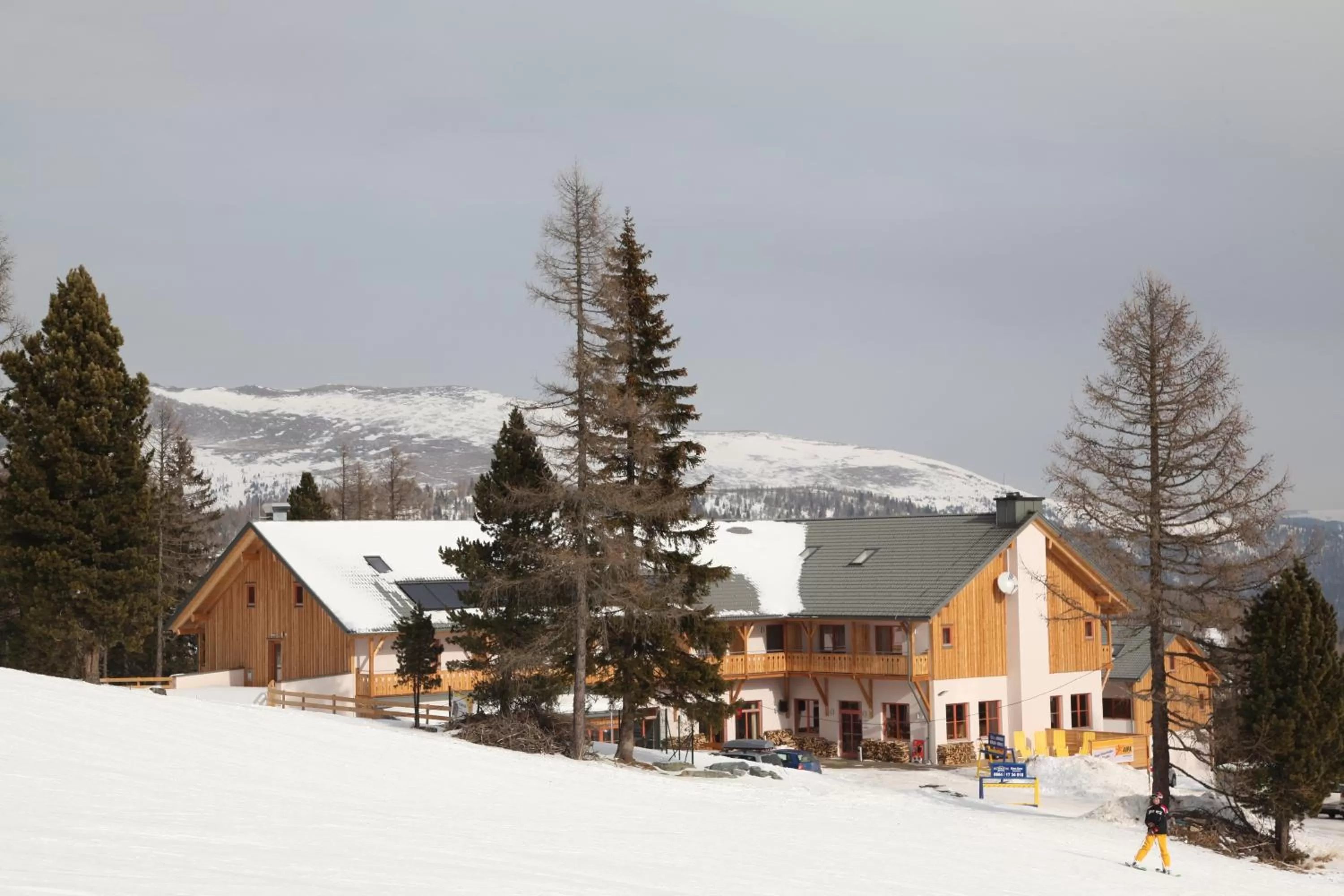 Property building, Winter in JUFA Hotel Nockberge