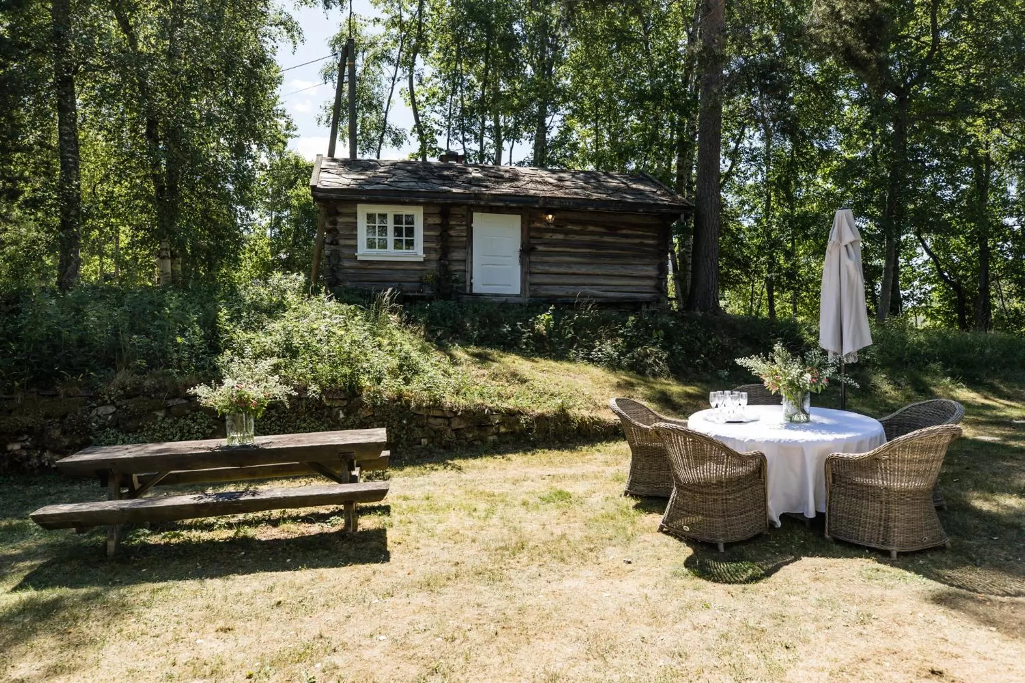 Garden in Klækken Hotel