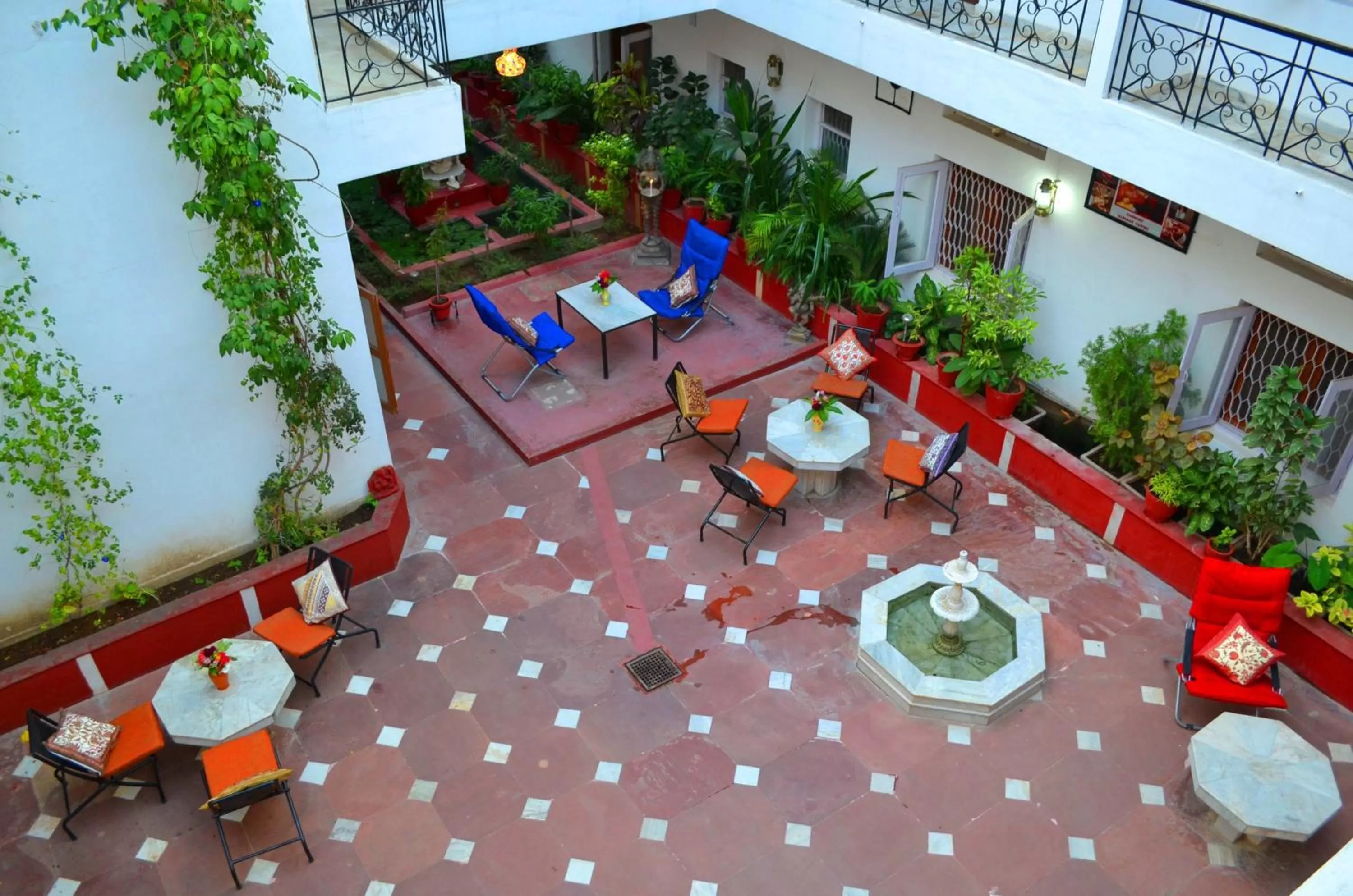 Patio in Hotel Harmony