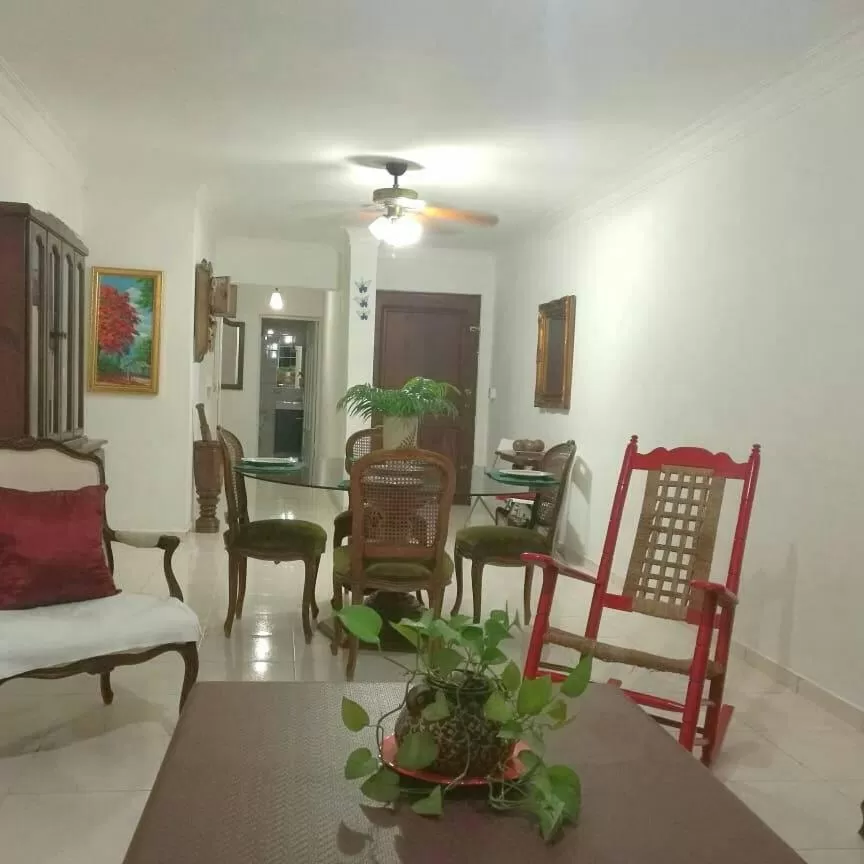 Communal lounge/ TV room in Posada Dilia del Alba