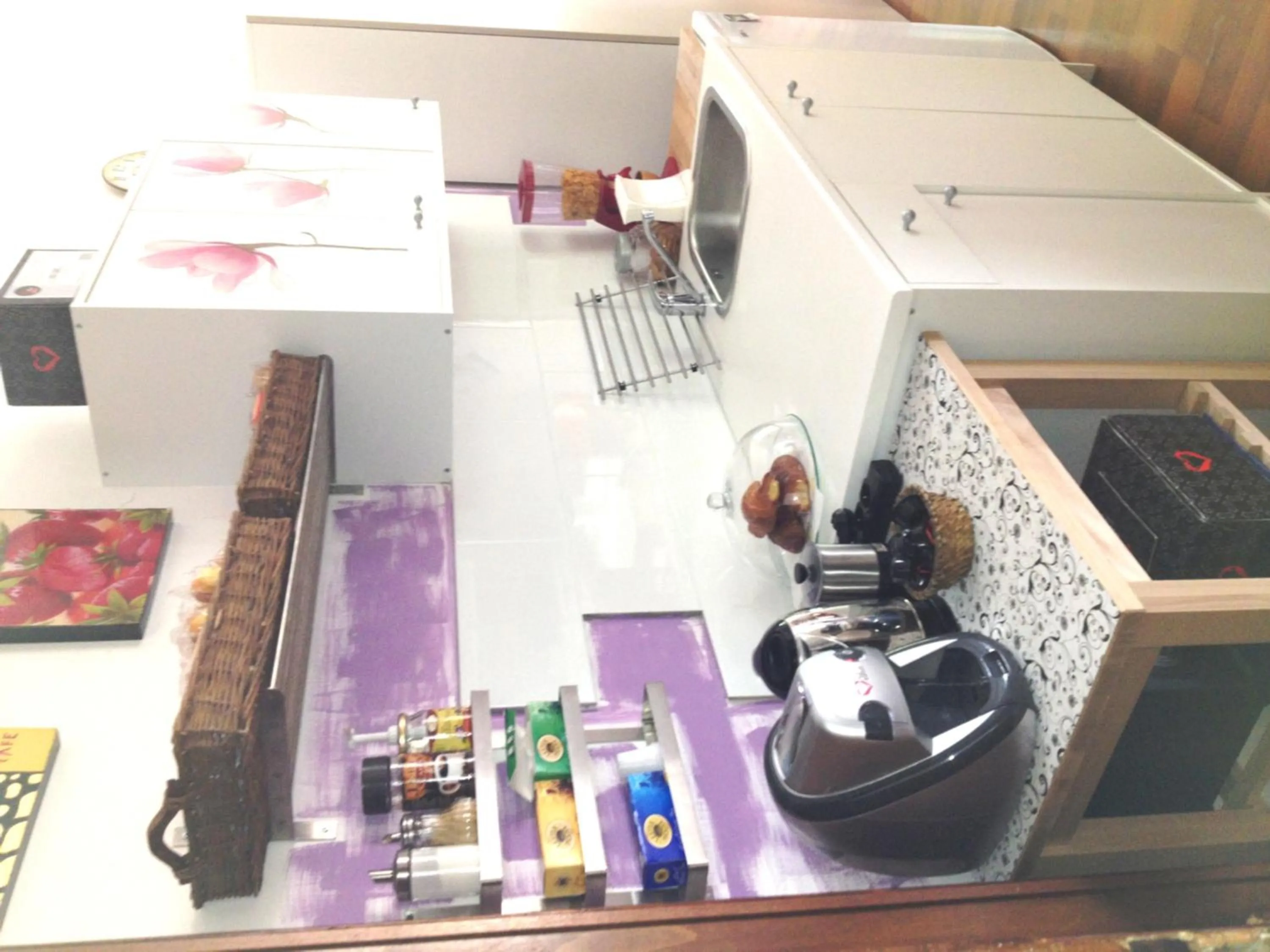 Kitchen or kitchenette in Dulcis In Fundo b&b