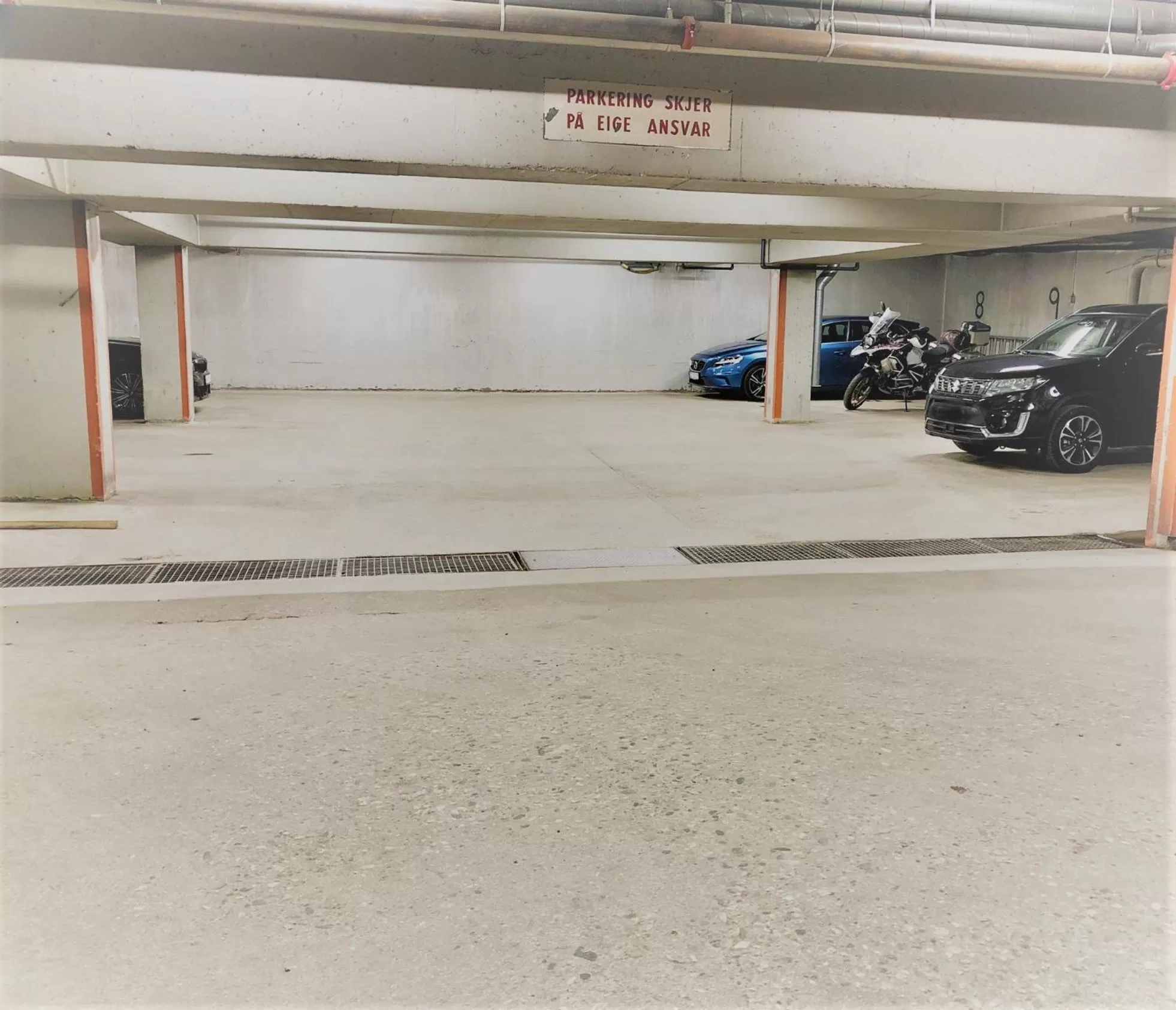 Parking in Quality Hotel Saga