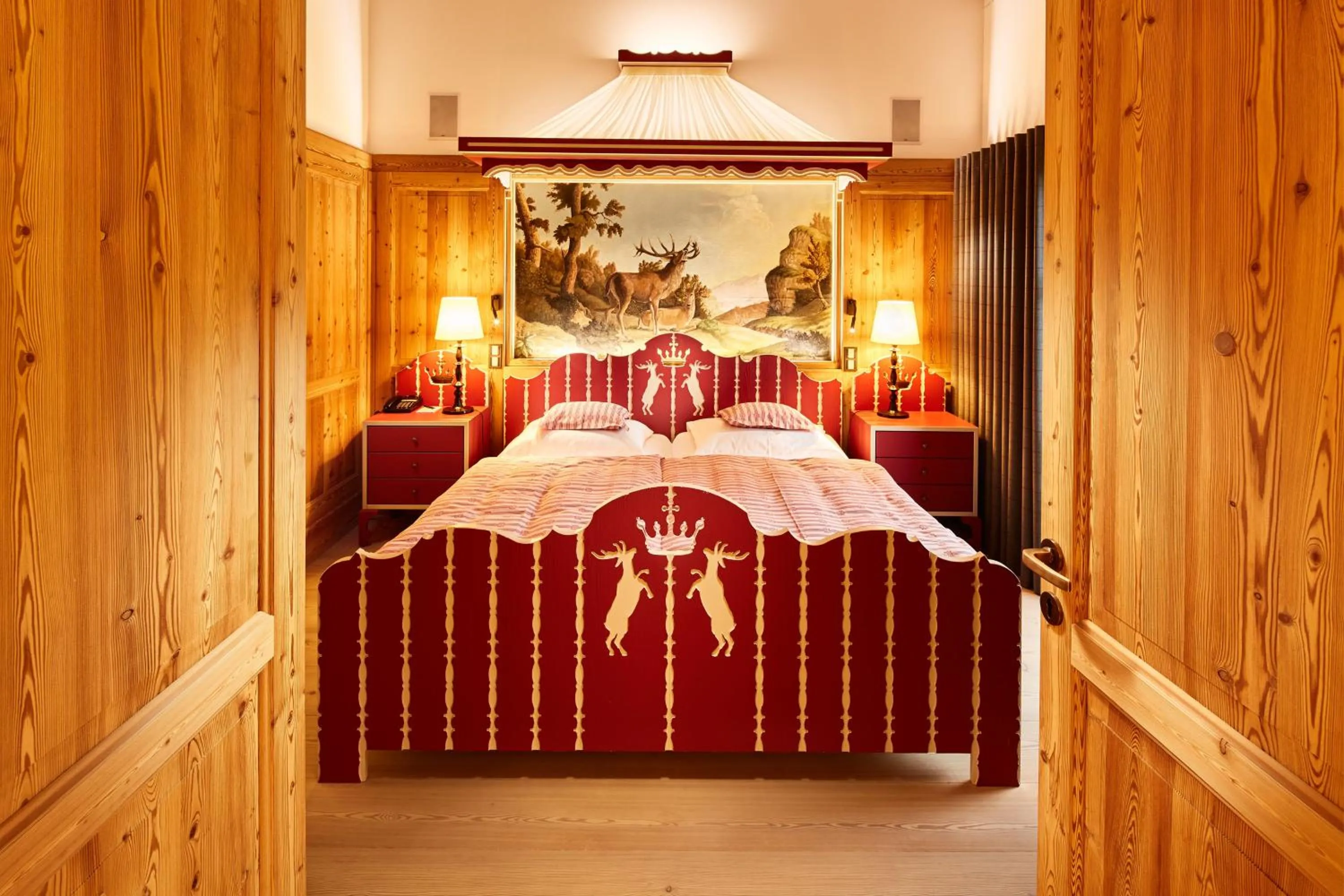 Bedroom, Bed in Post Lech Arlberg