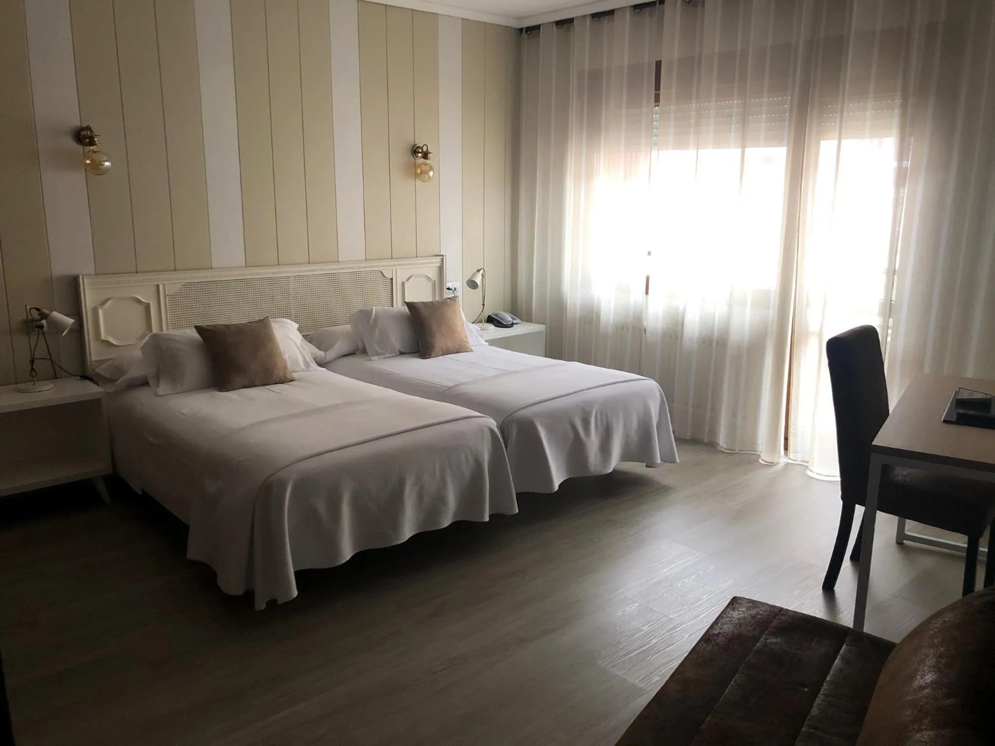 Photo of the whole room, Bed in Hotel Marqués de Santillana