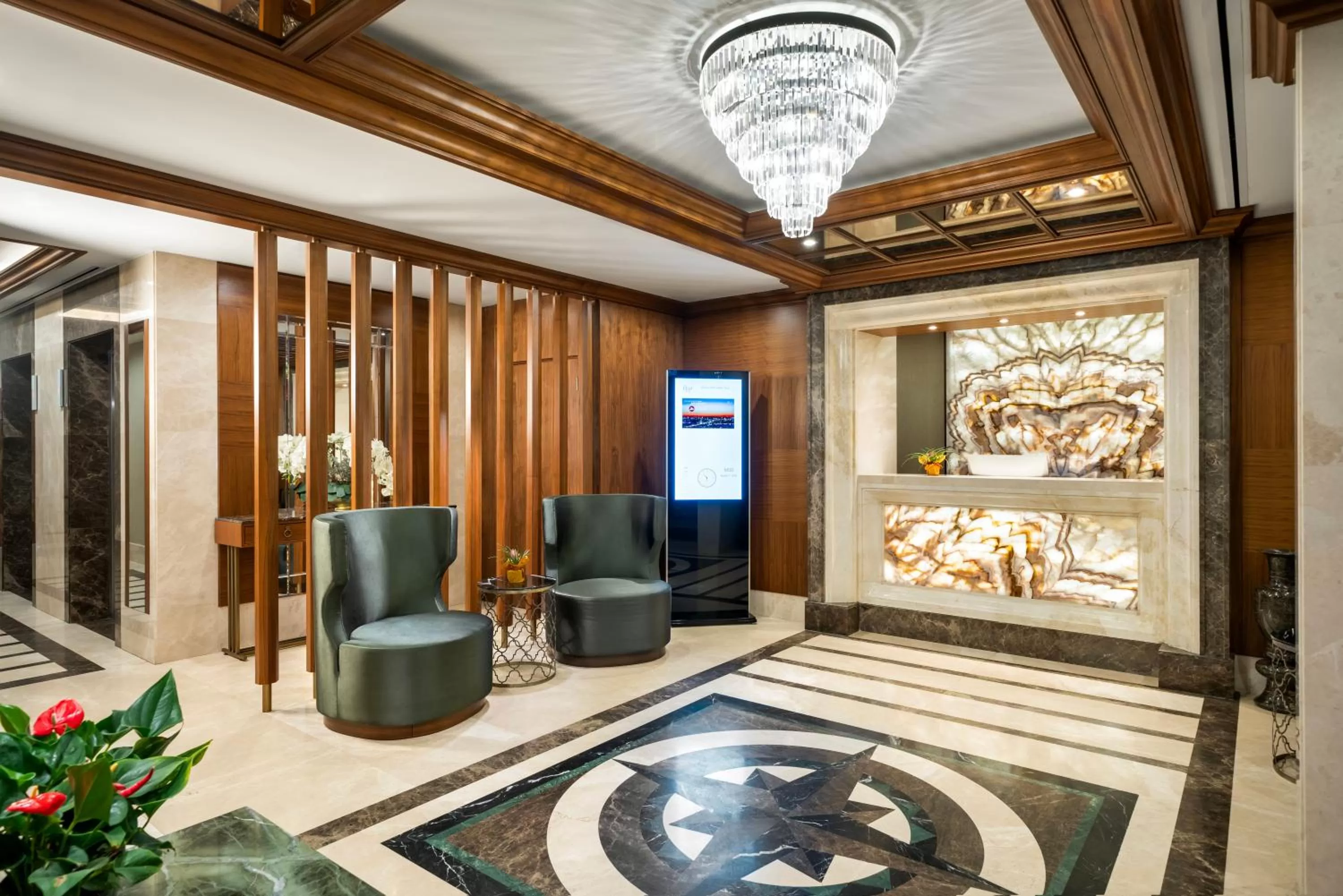 Lobby or reception in Aspera Hotel Golden Horn