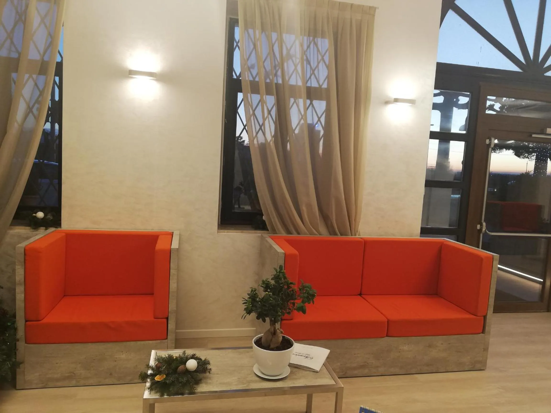 Lobby or reception in Hotel Dogana