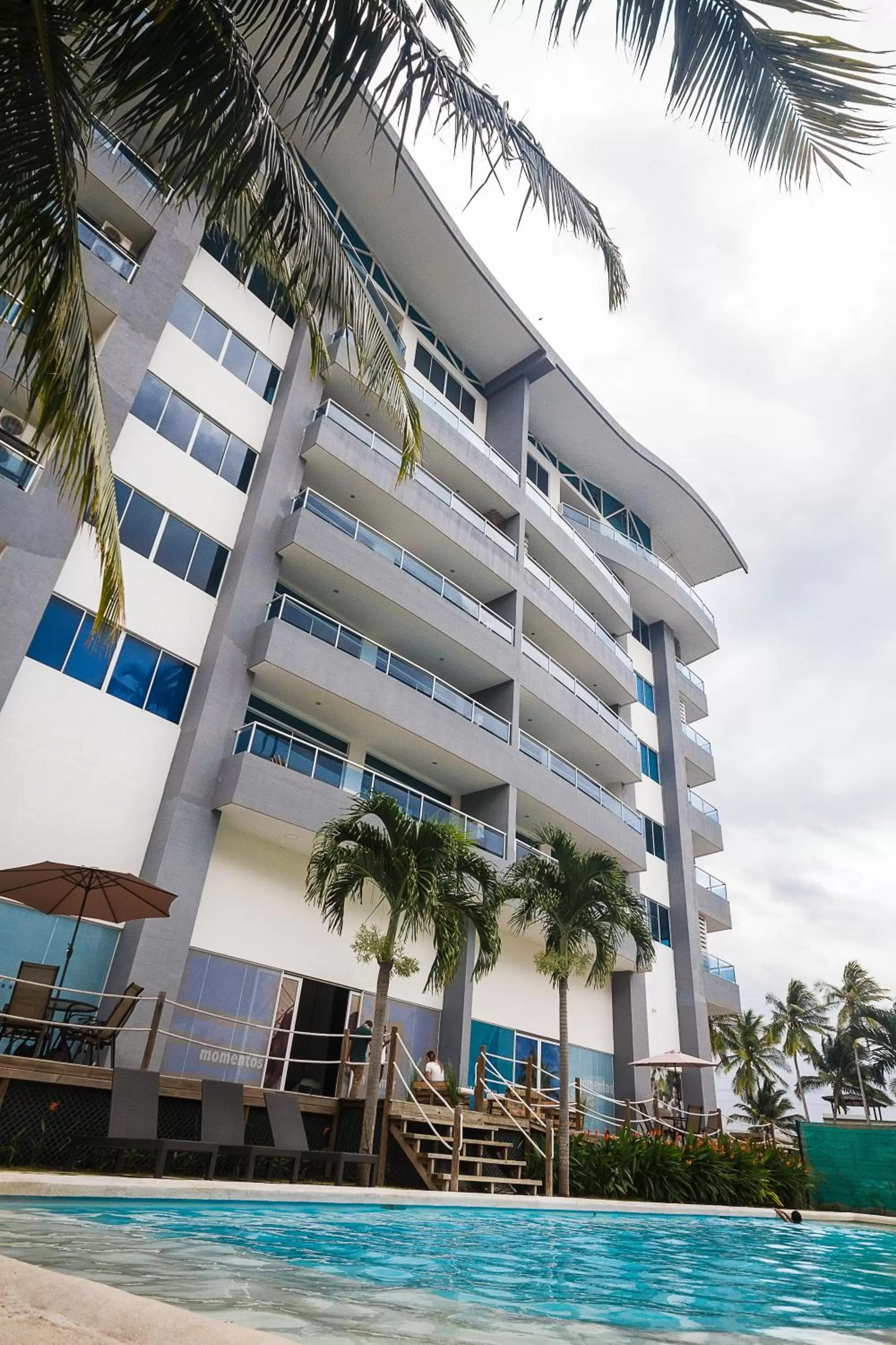 Property building in Puerto Azul Hotel