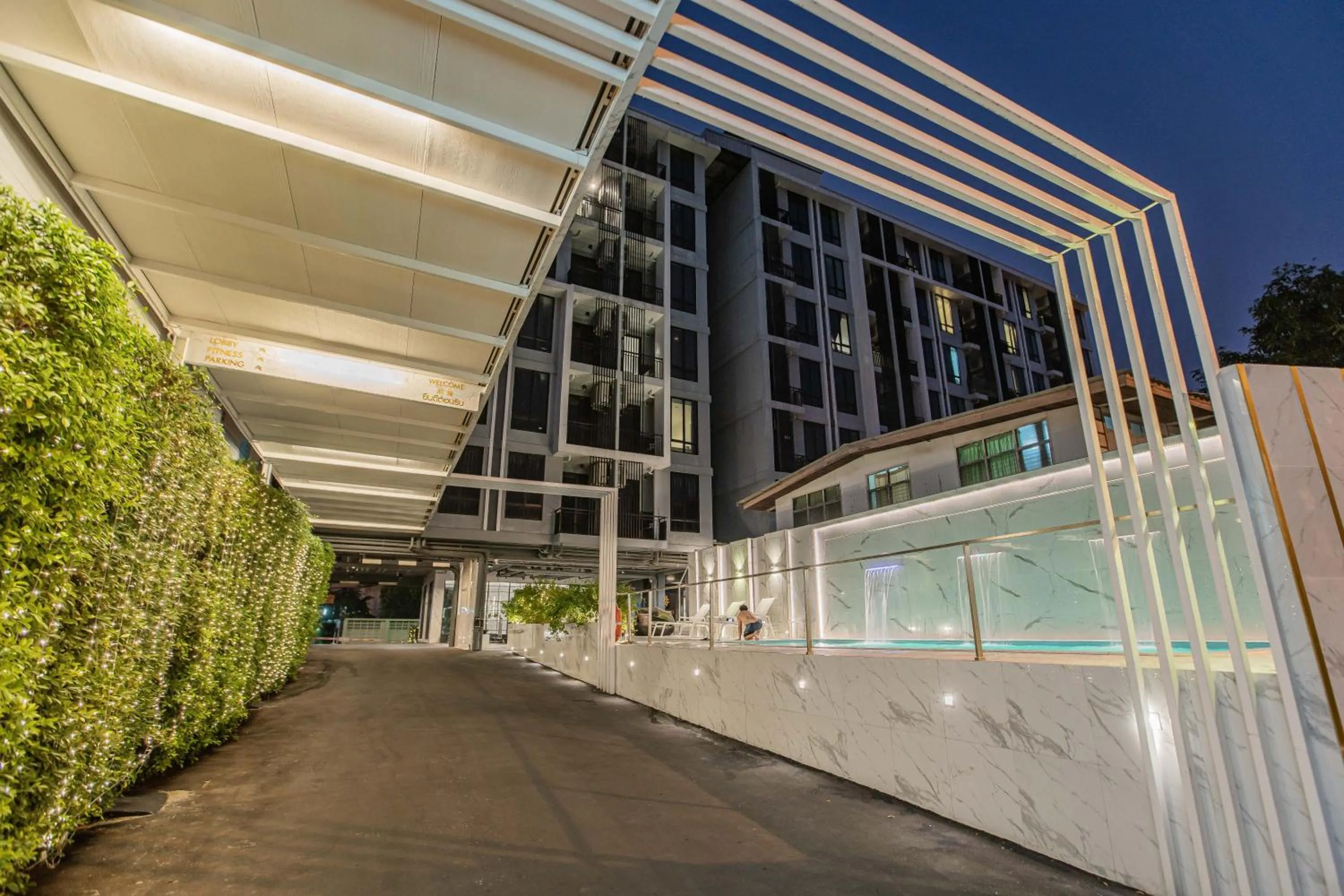 Facade/entrance in Marigold Sukhumvit - Free Shuttle to BTS Bearing Station