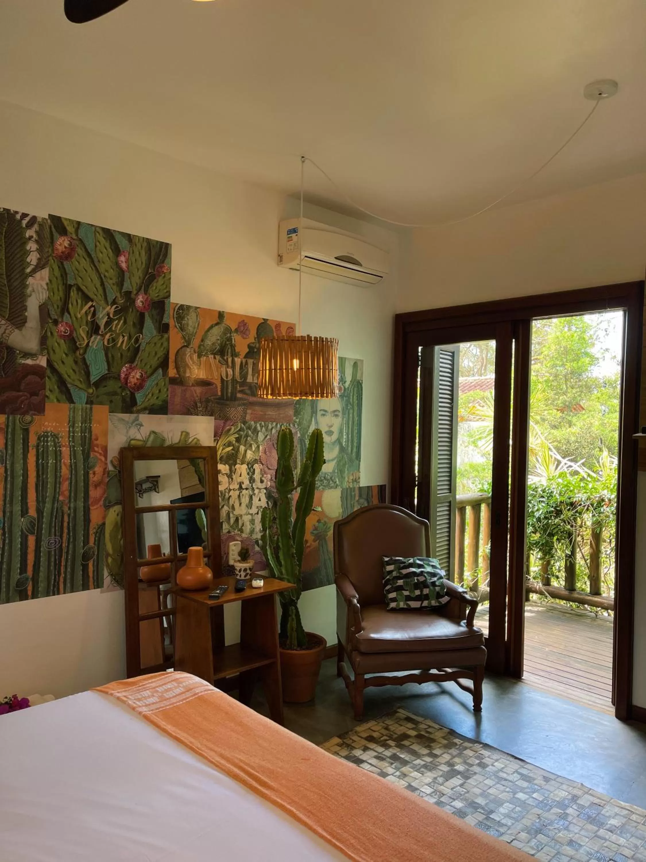 Bedroom, Bed in Pousada Santarina