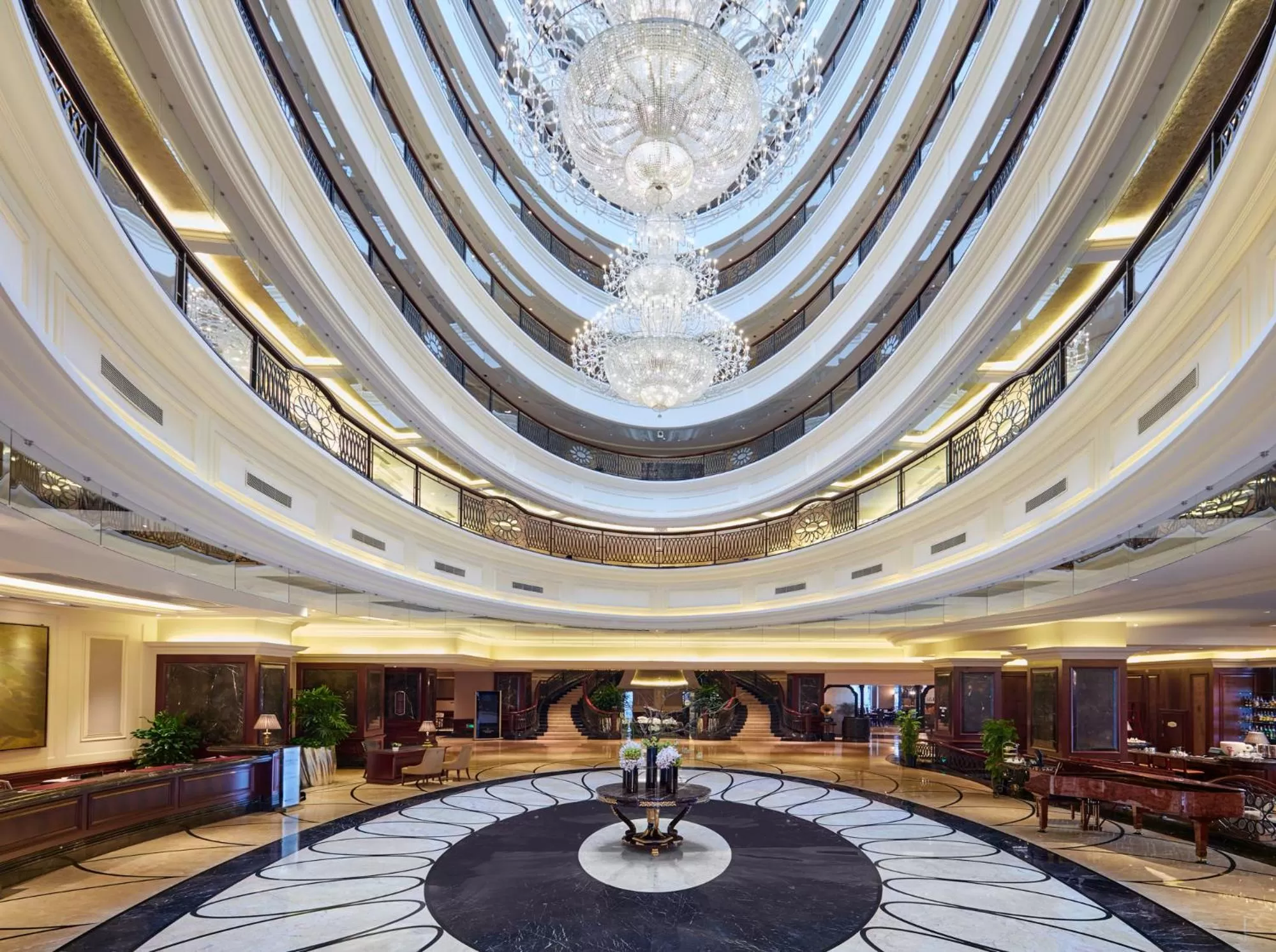 Lobby or reception in InterContinental Shanghai Ruijin by IHG - Downtown Historic Iconic Garden Hotel