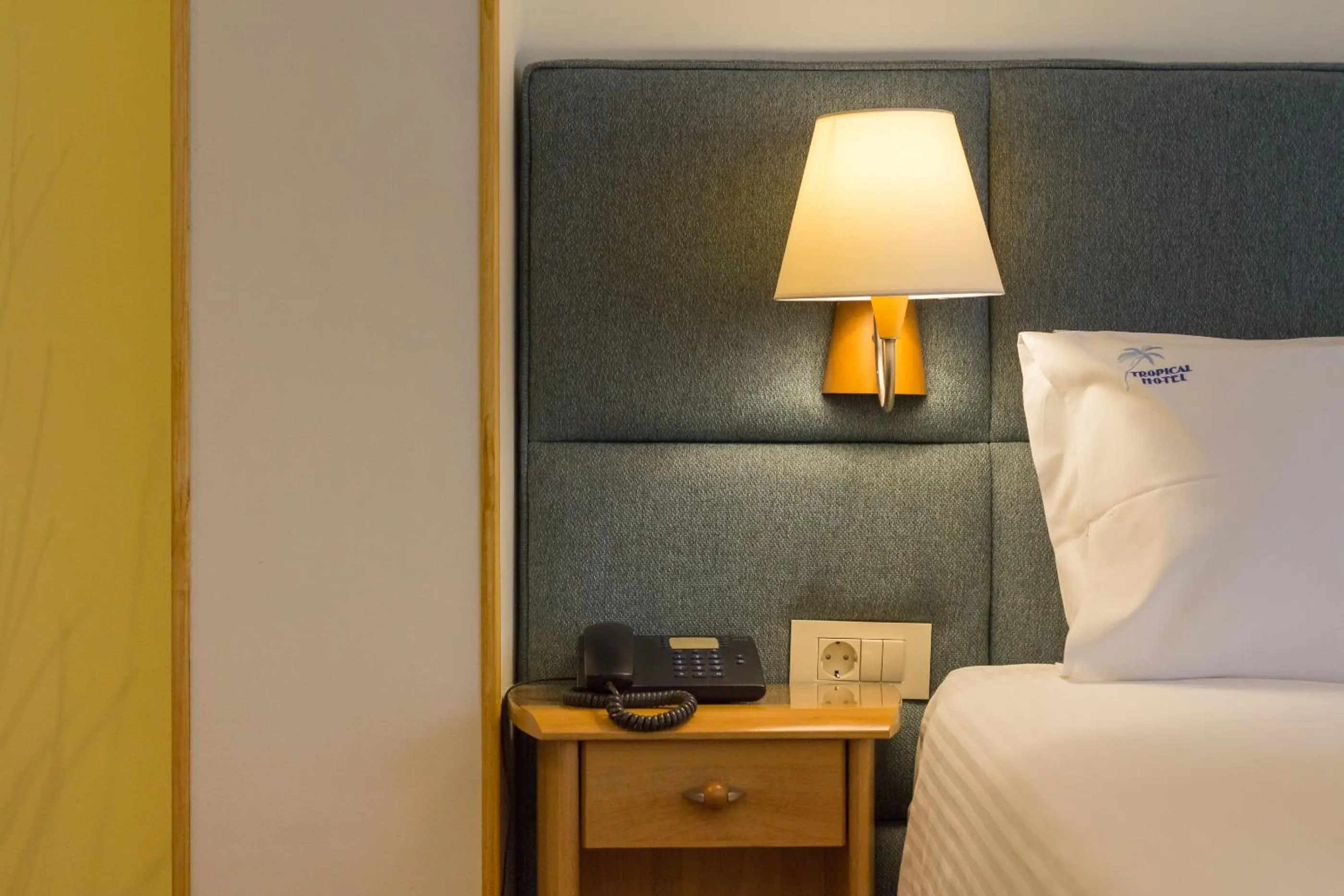 Decorative detail, Bed in Tropical Hotel